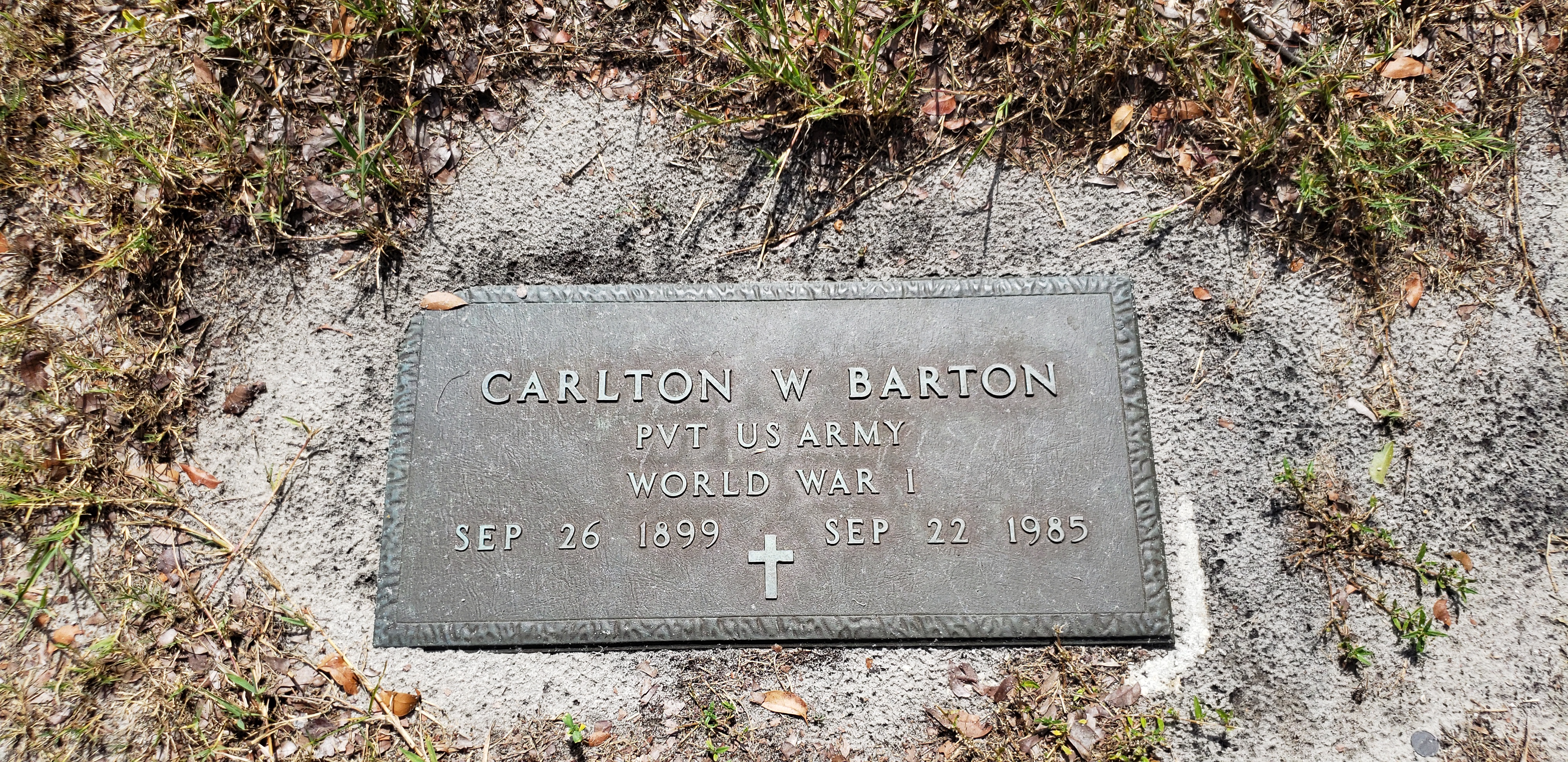 Carlton W Barton
