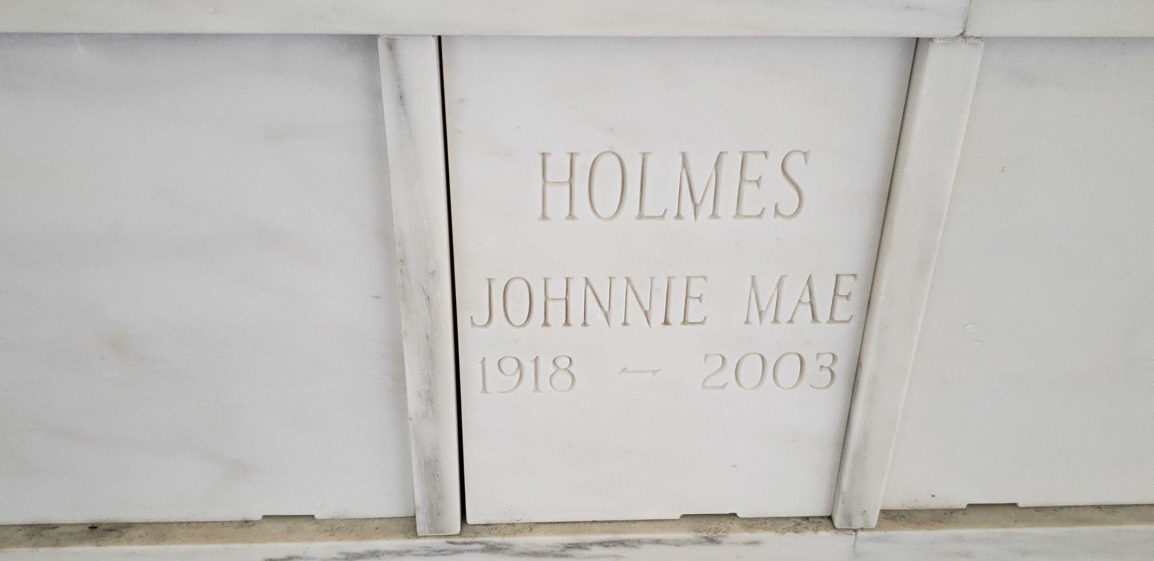 Johnnie Mae Holmes