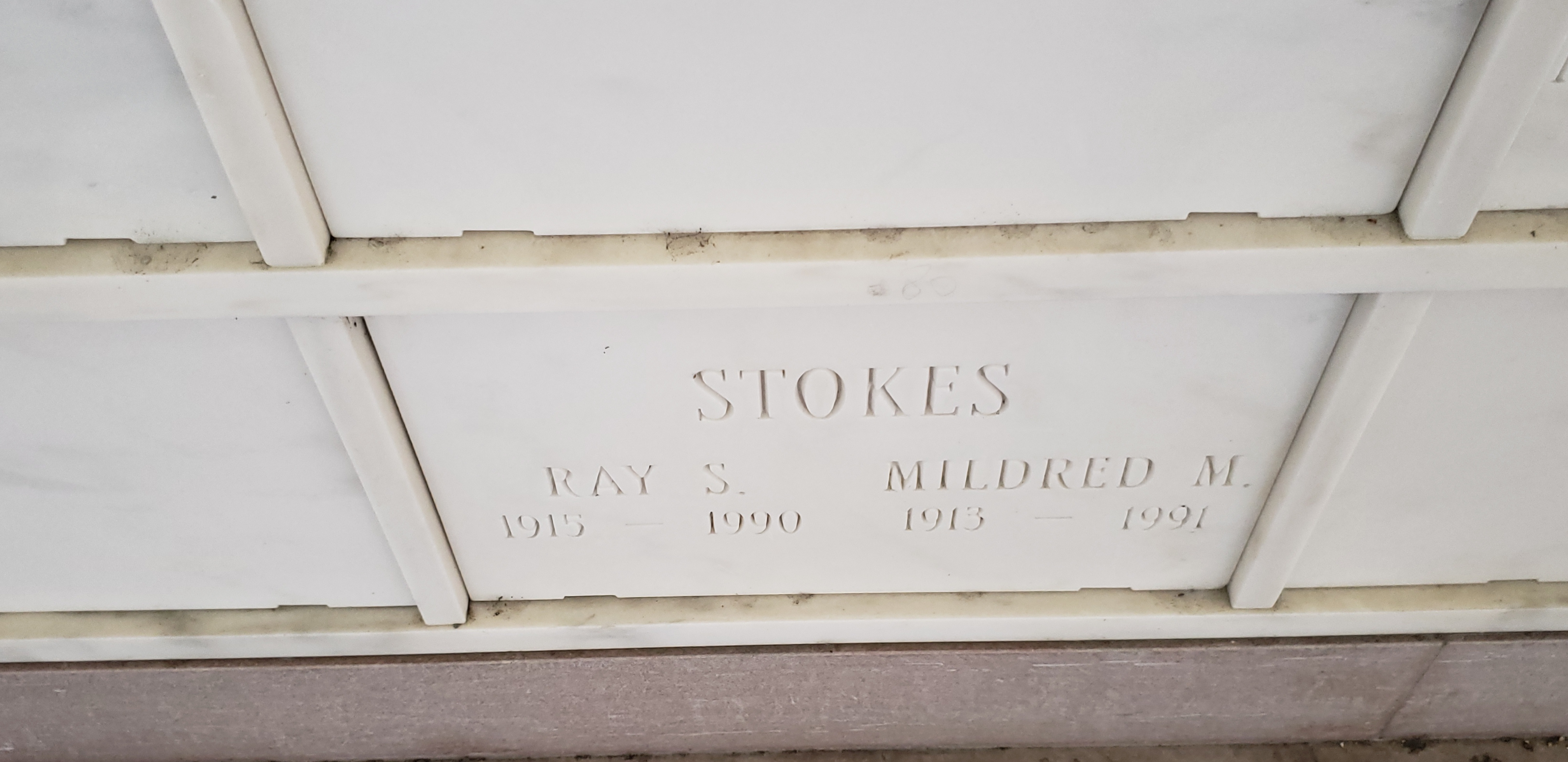 Mildred M Stokes