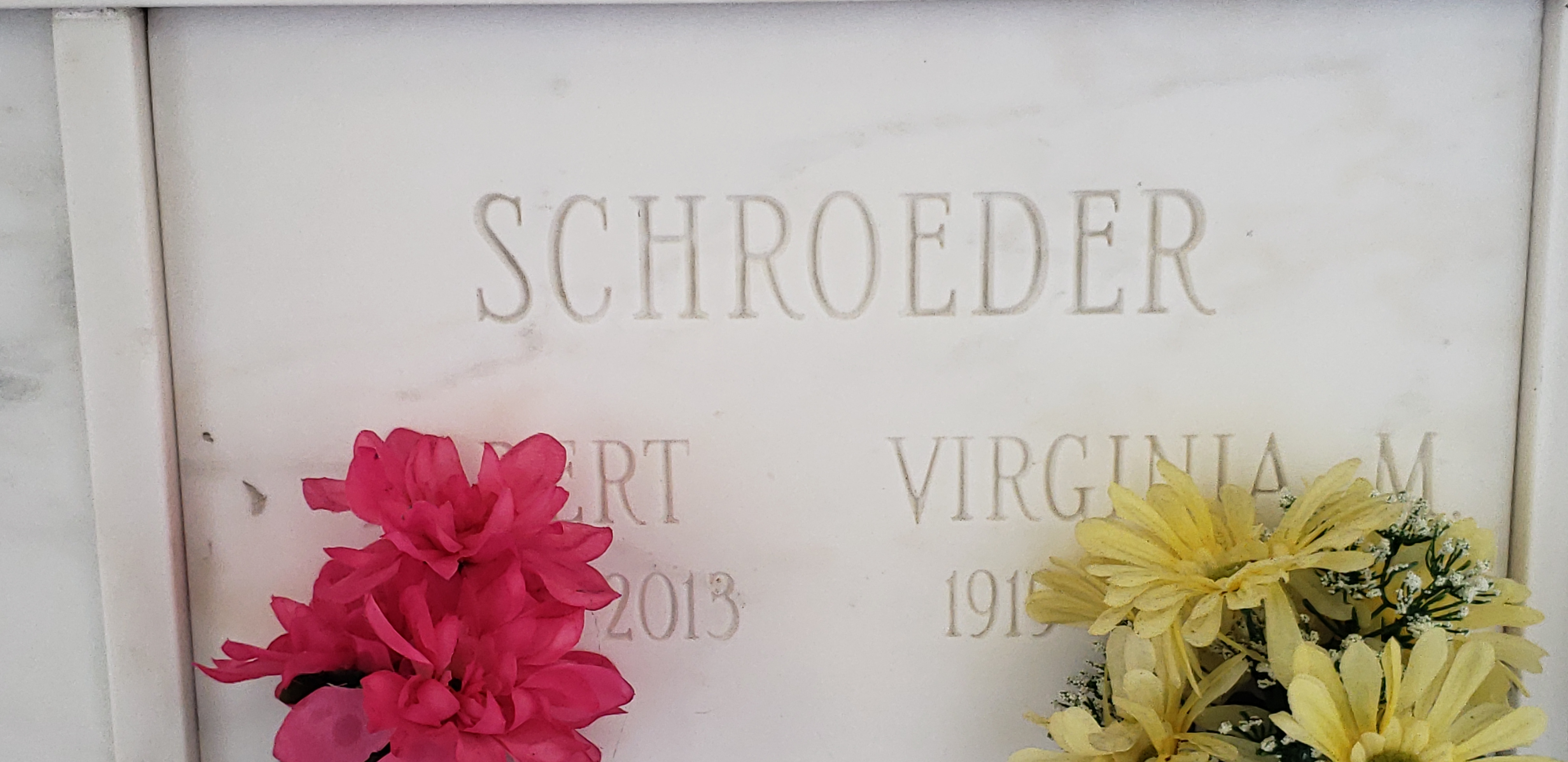 Virginia M Schroeder