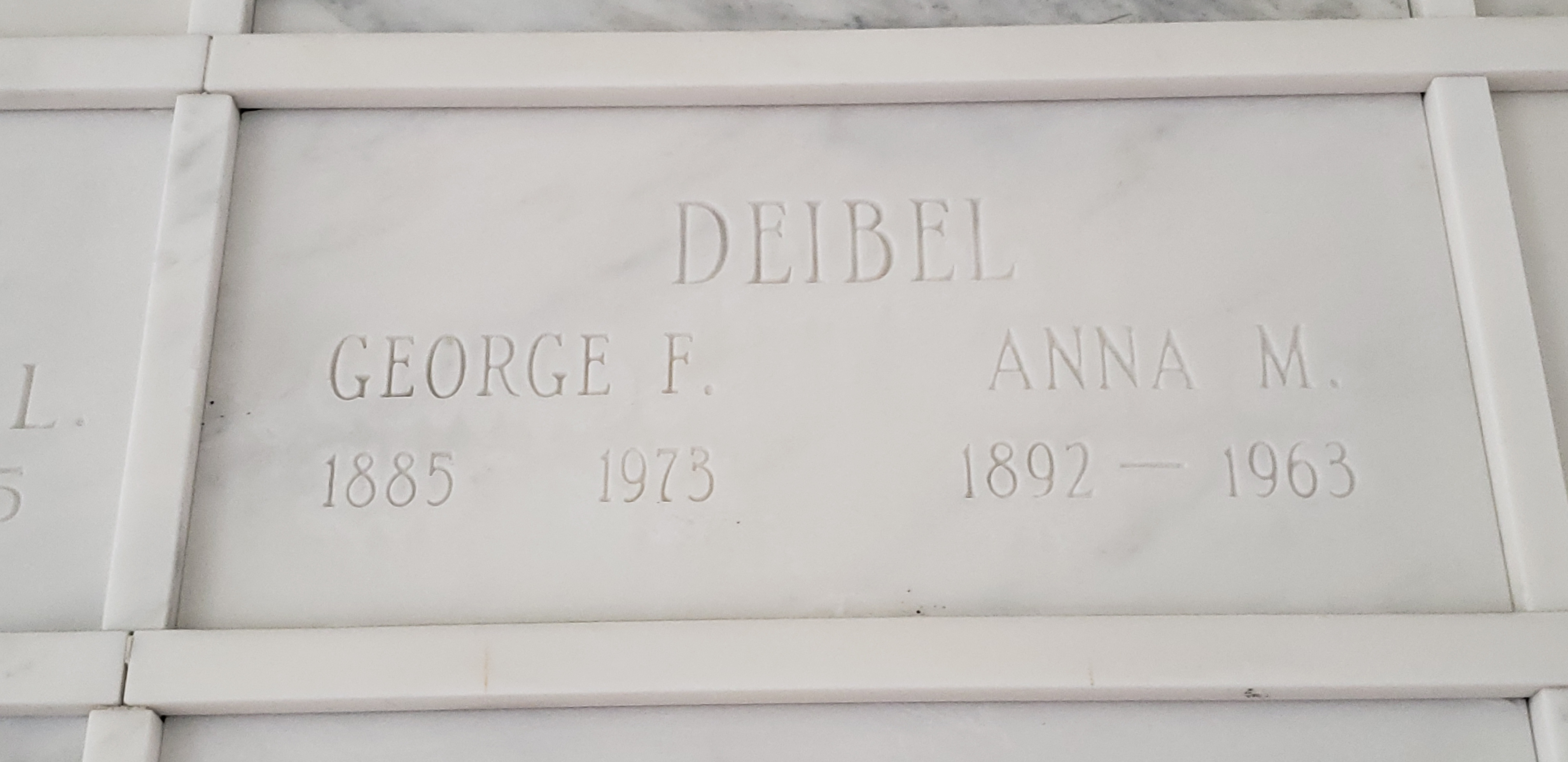 George F Deibel