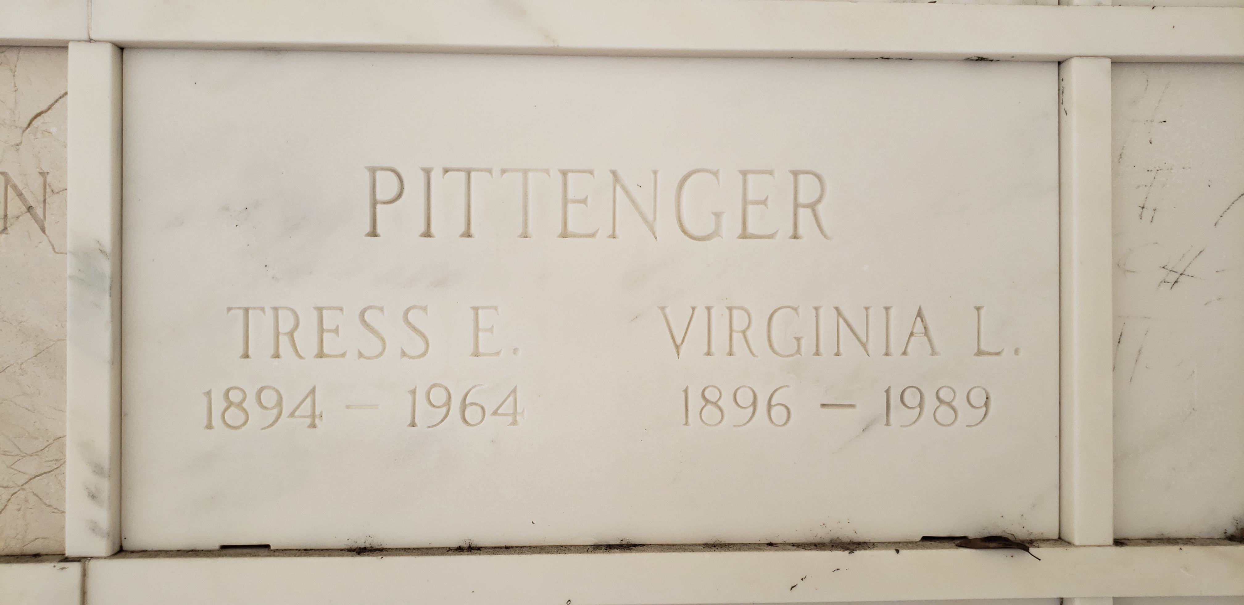 Virginia L Pittenger