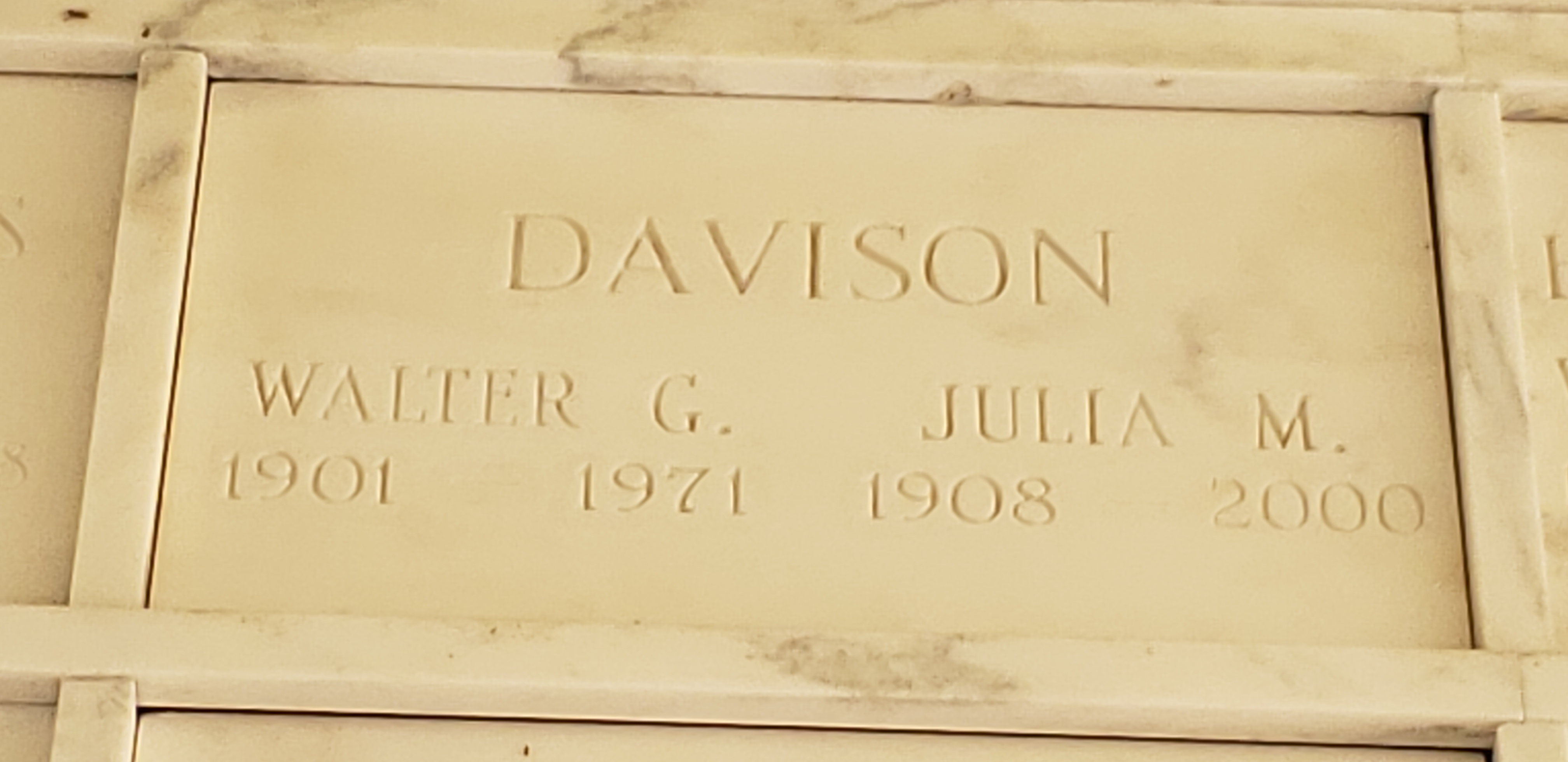 Julia M Davison