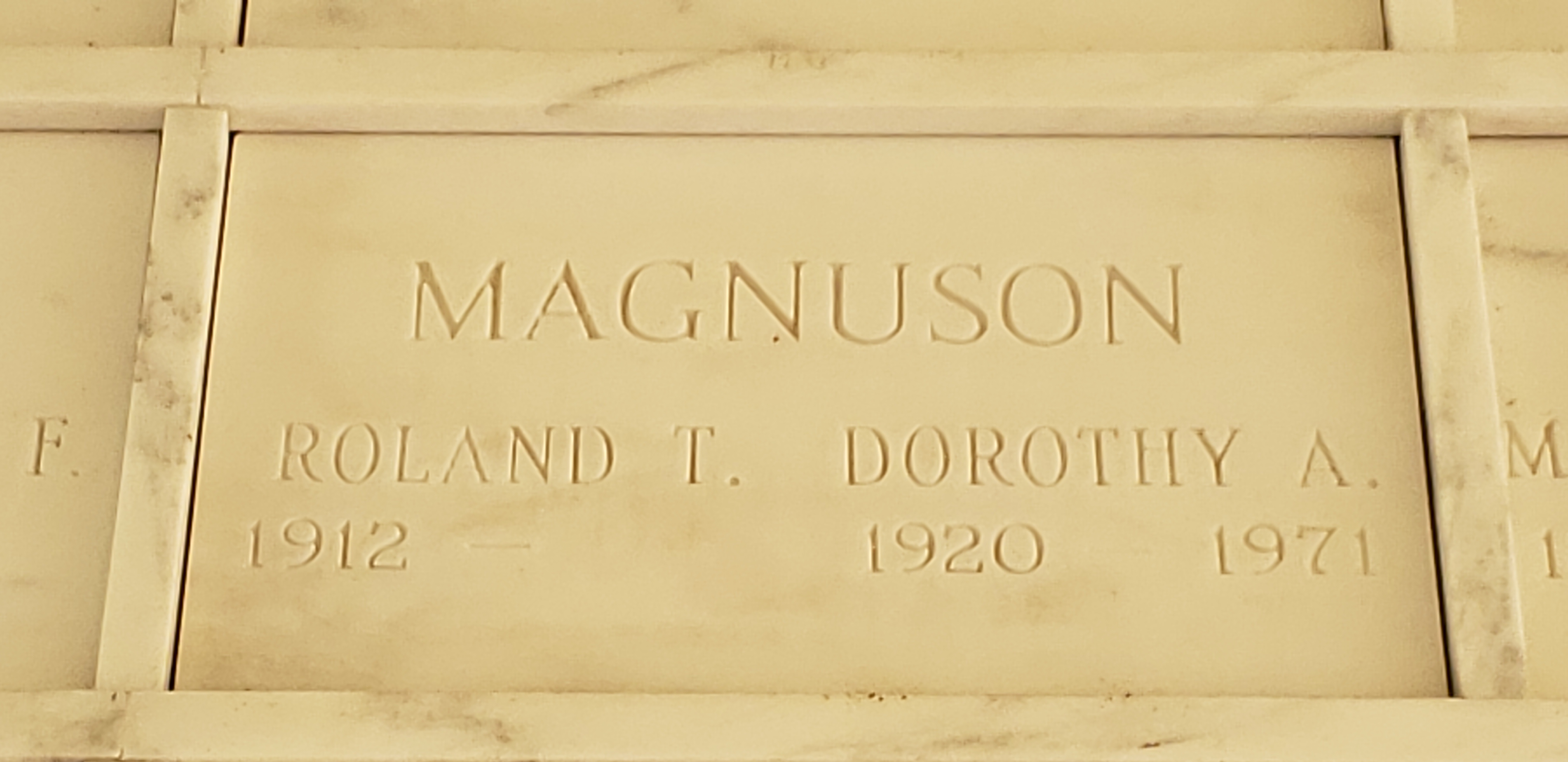 Dorothy A Magnuson