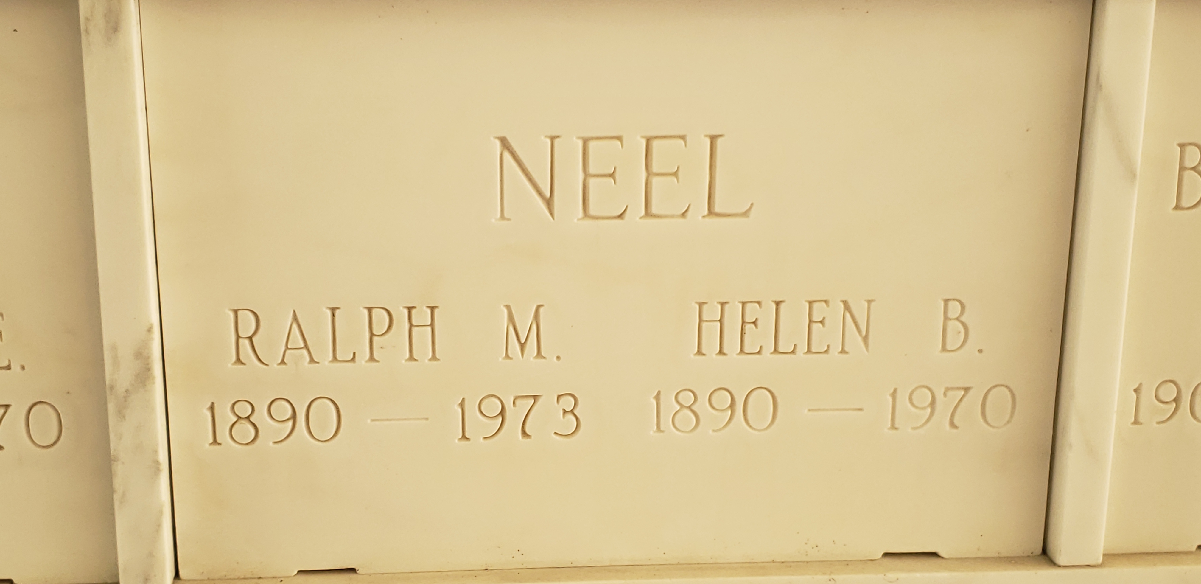 Helen B Neel
