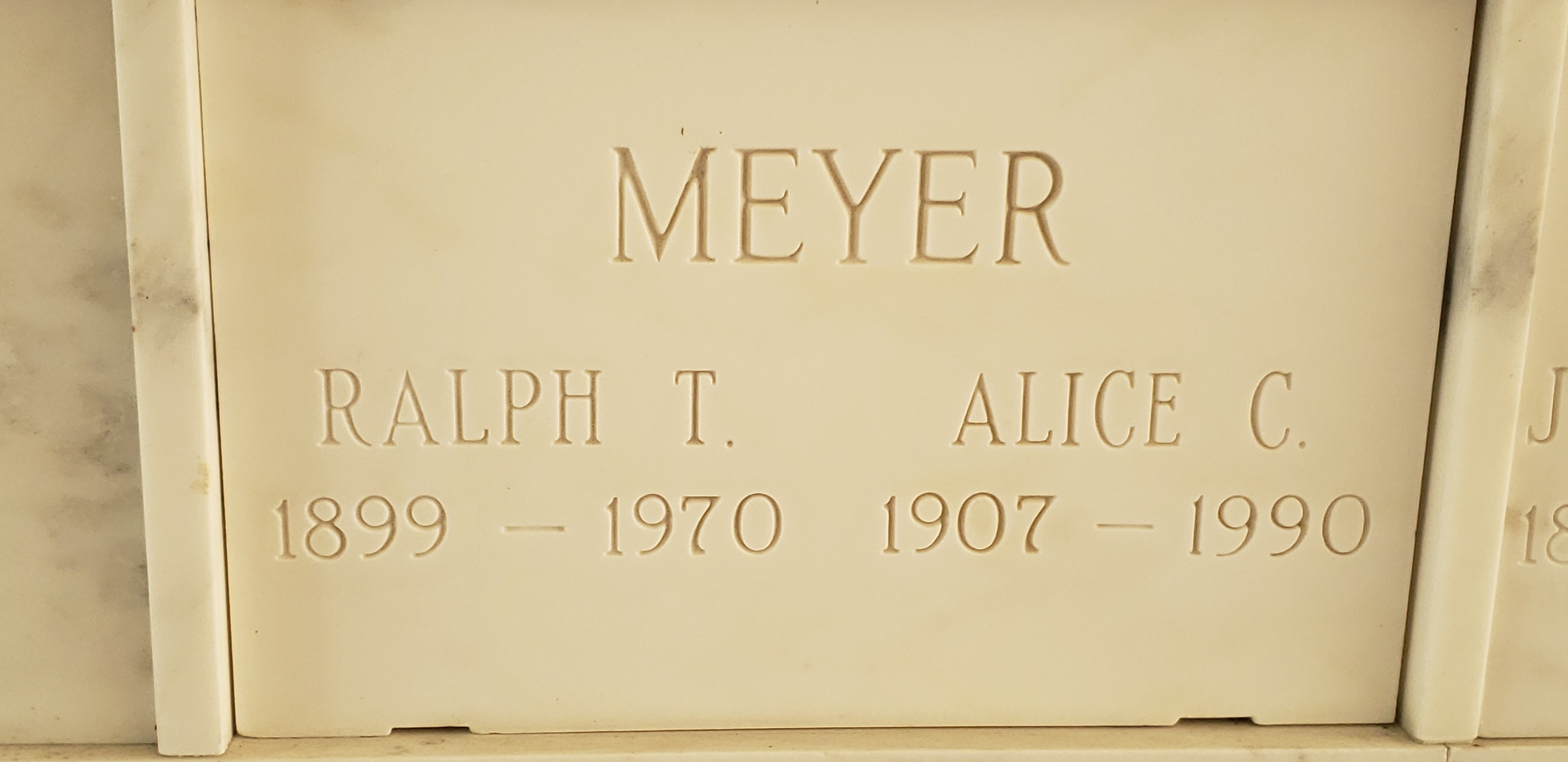 Ralph T Meyer