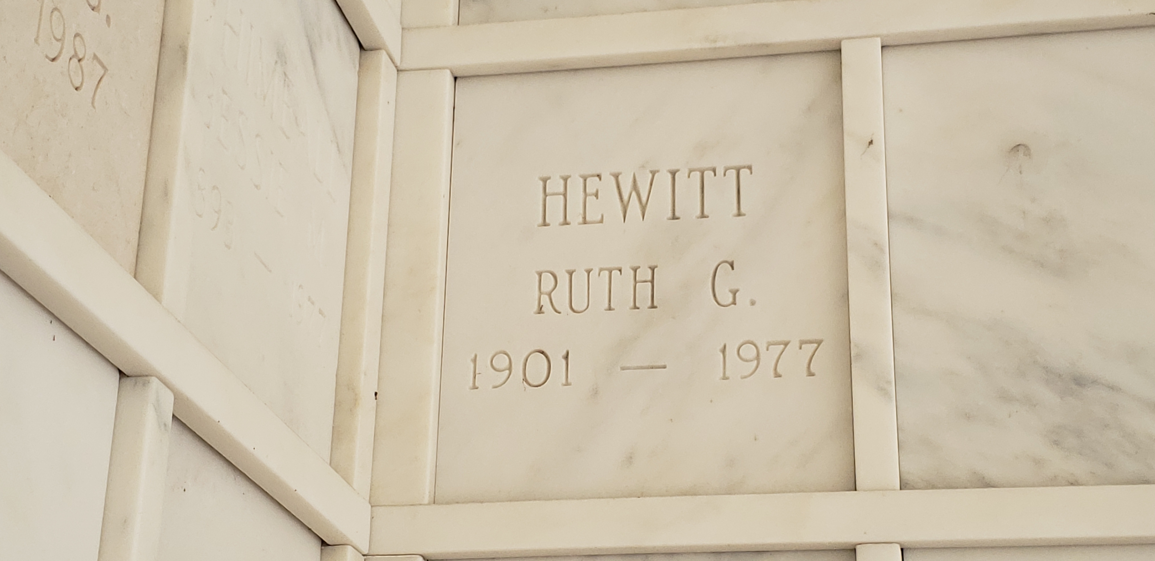 Ruth G Hewitt