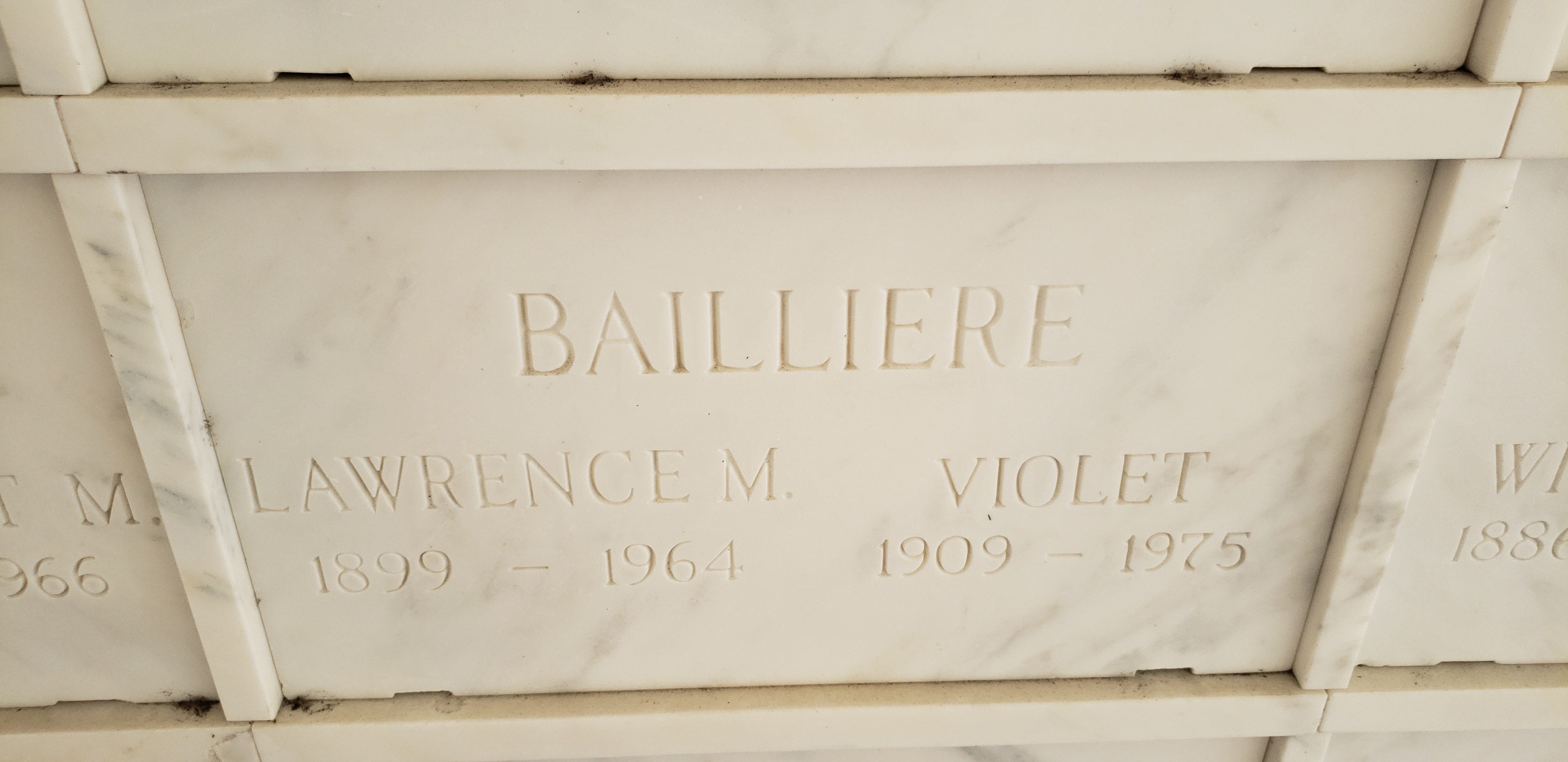 Lawrence M Bailliere