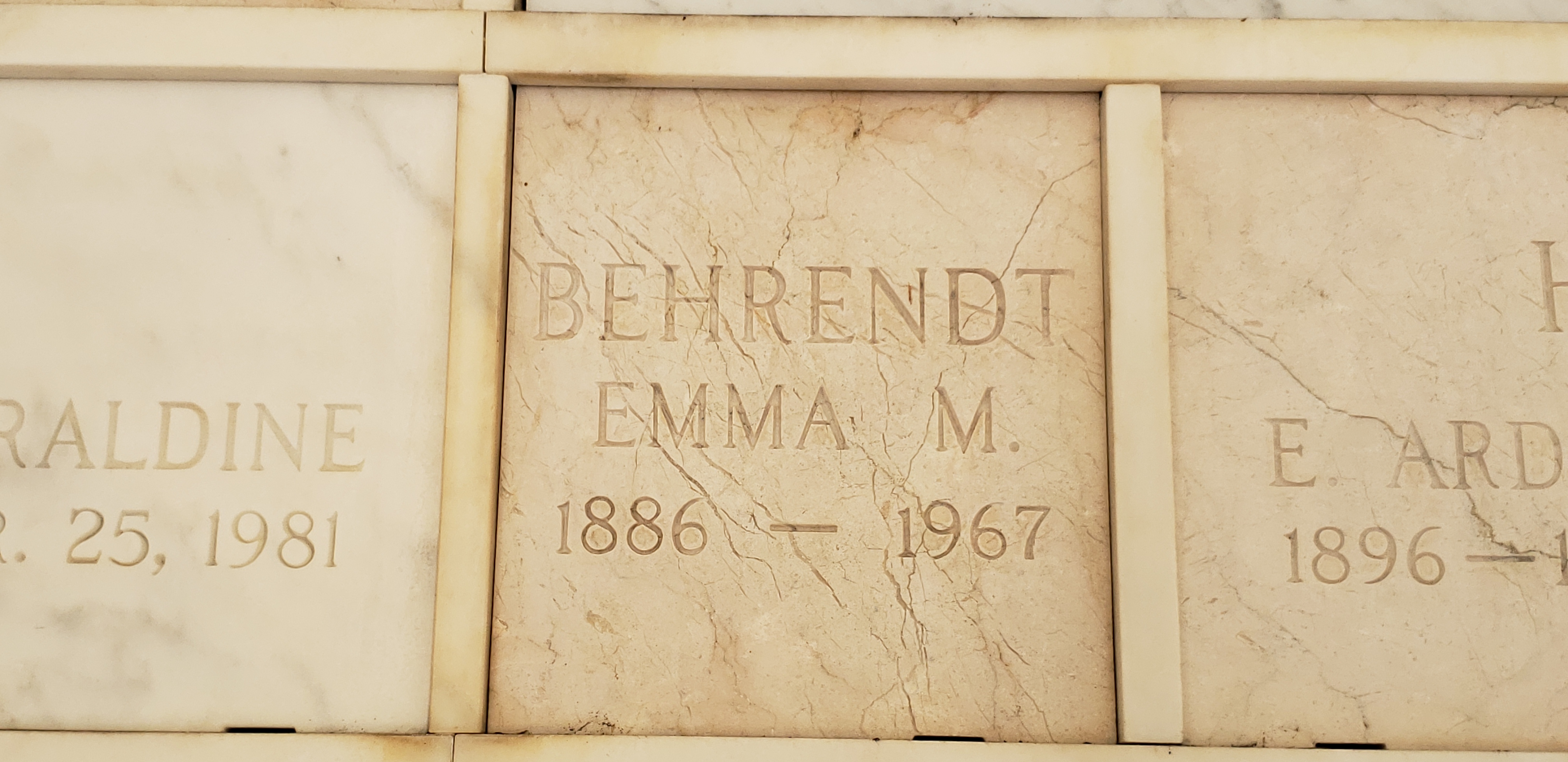 Emma M Behrendt