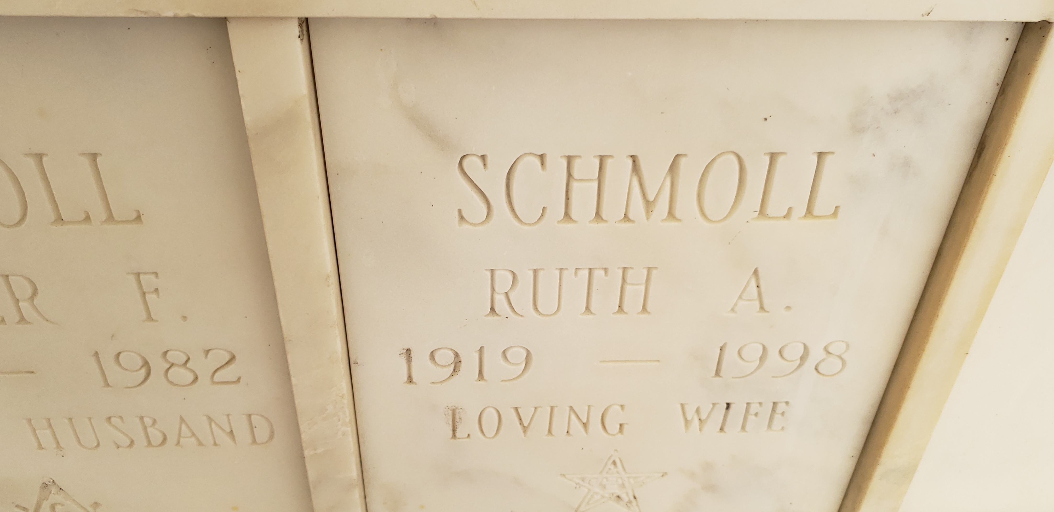 Ruth A Schmoll