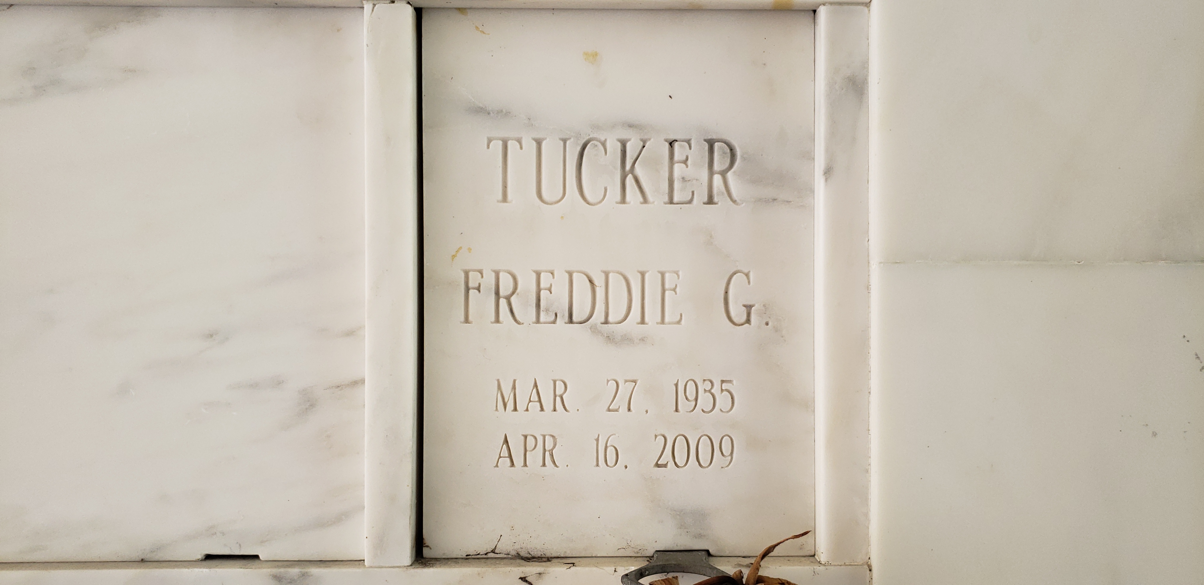 Freddie G Tucker