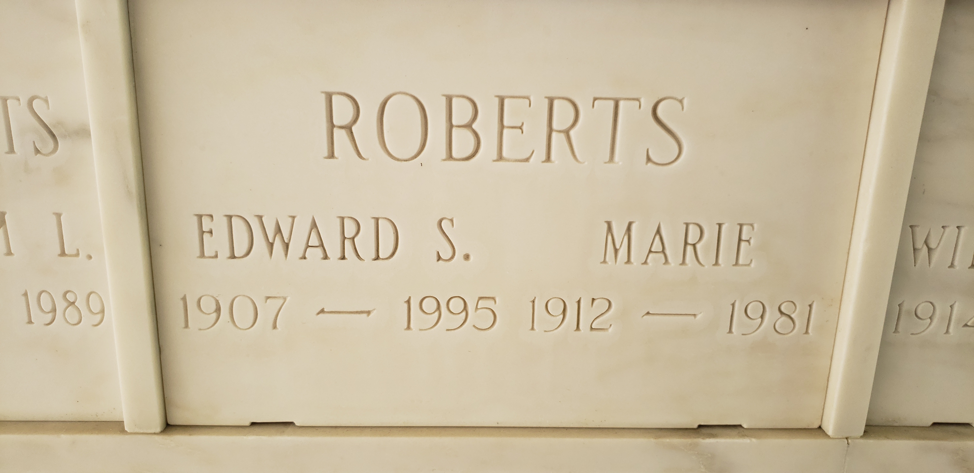 Edwards S Roberts