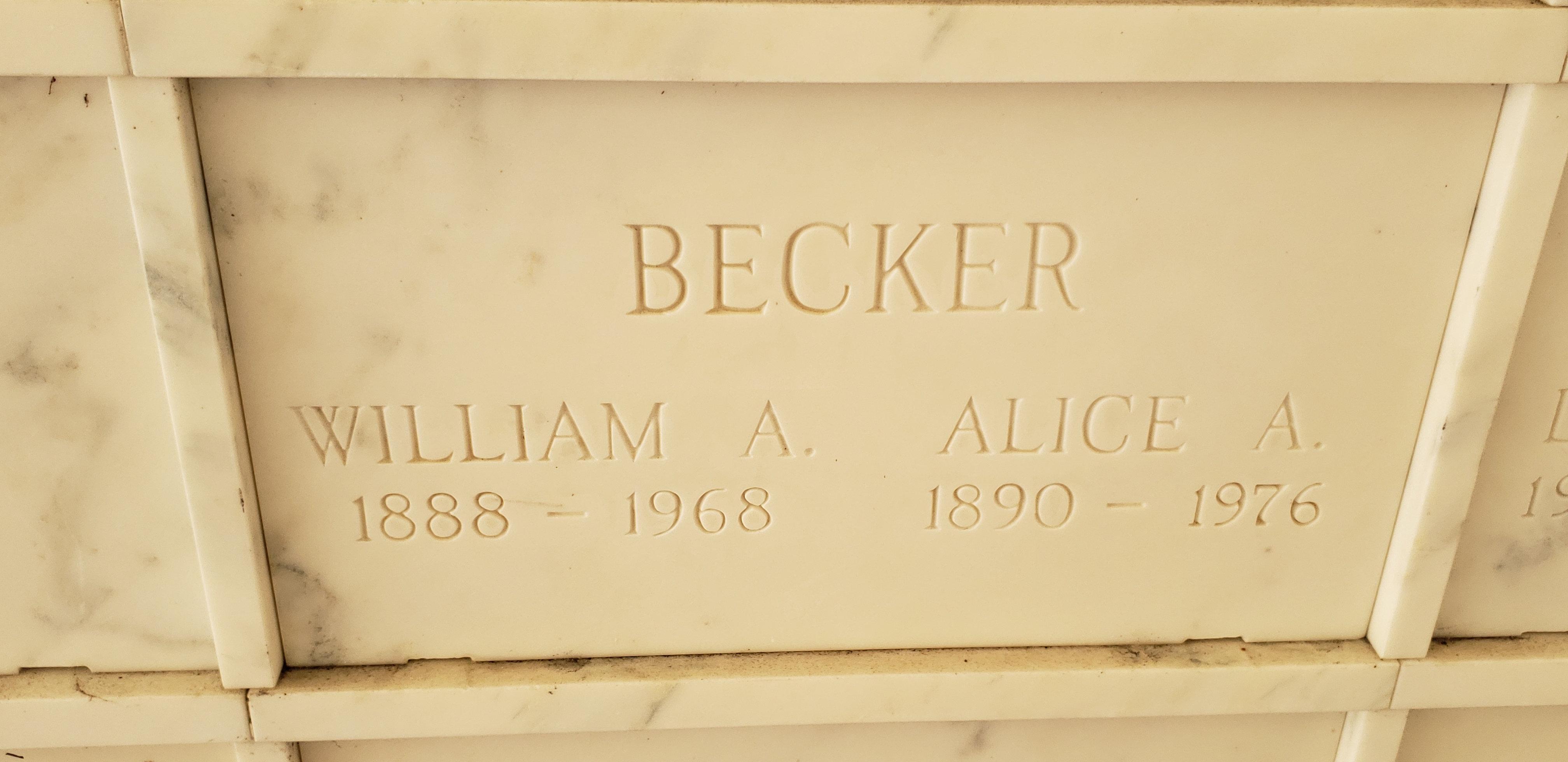 William A Becker