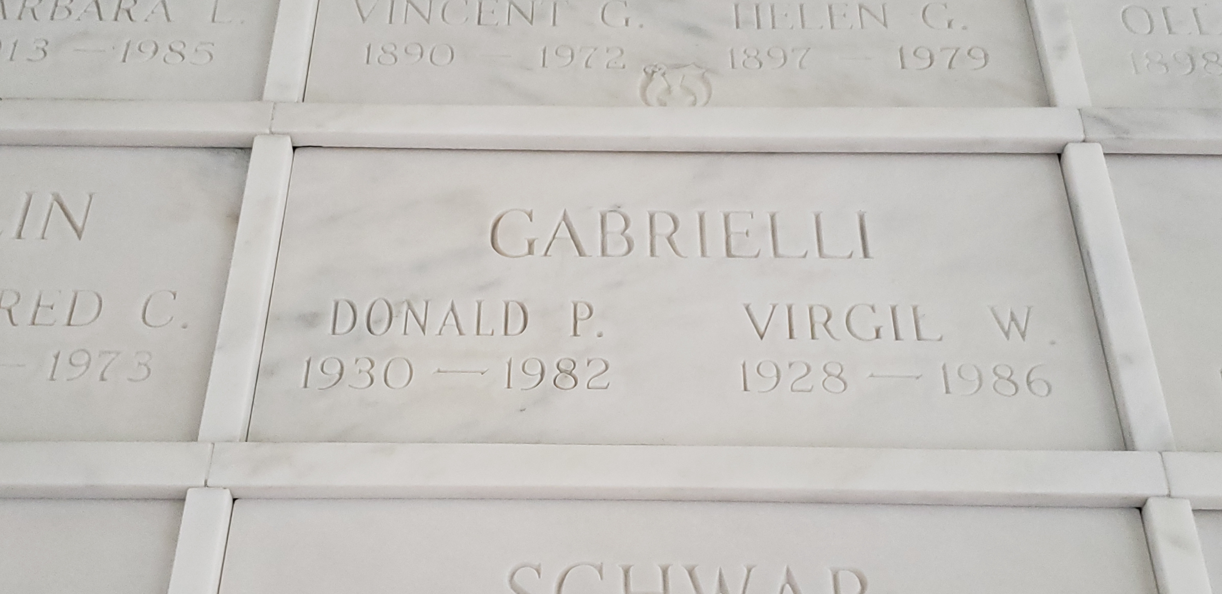 Virgil W Gabrielli