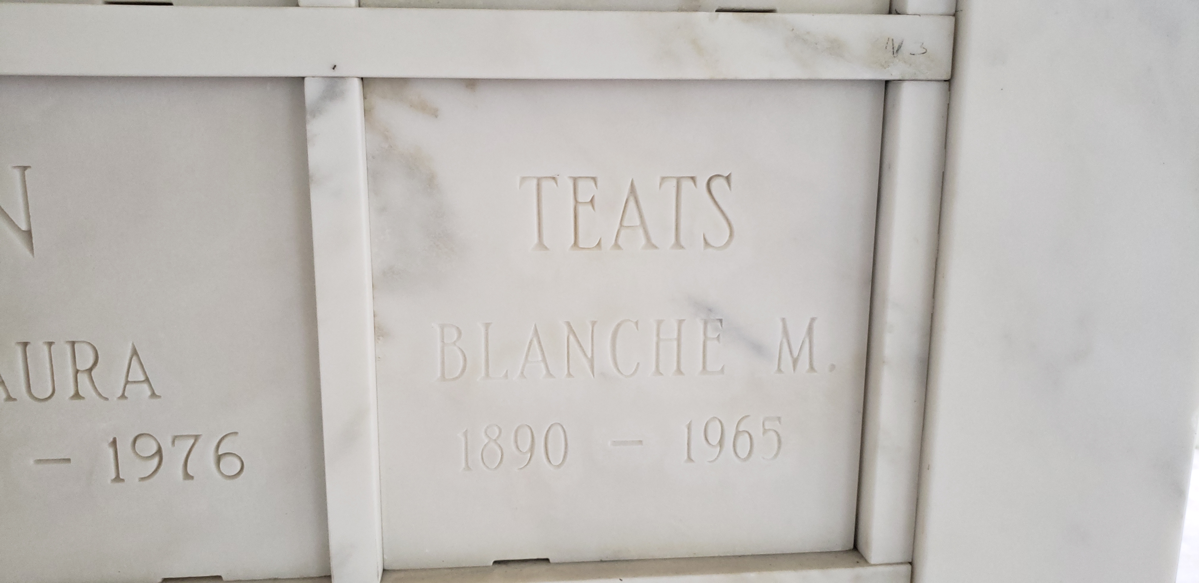 Blanche M Teats