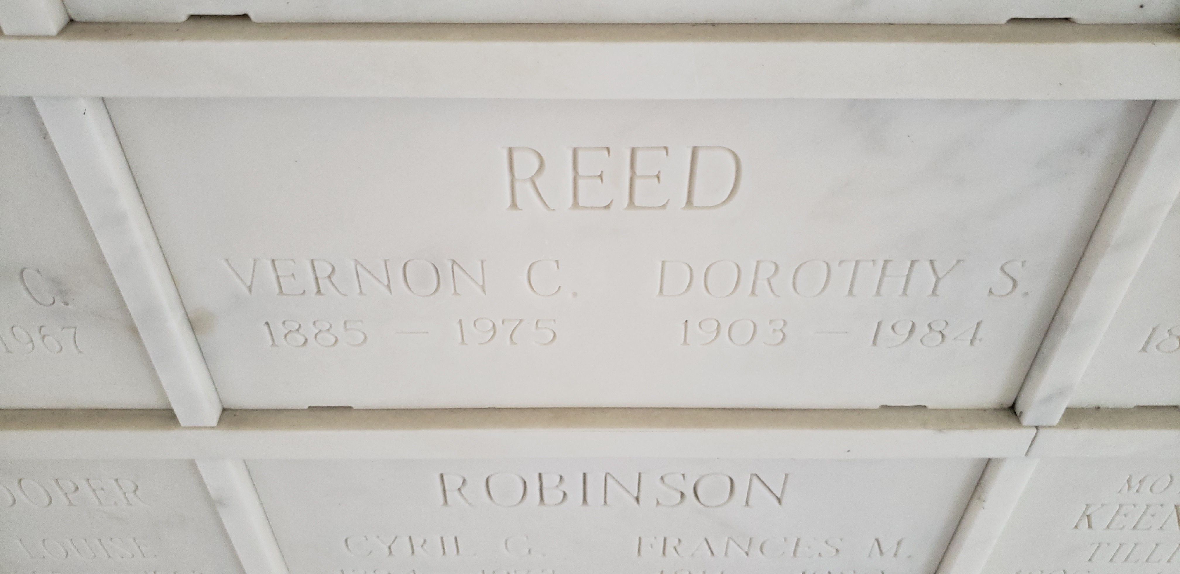Vernon C Reed