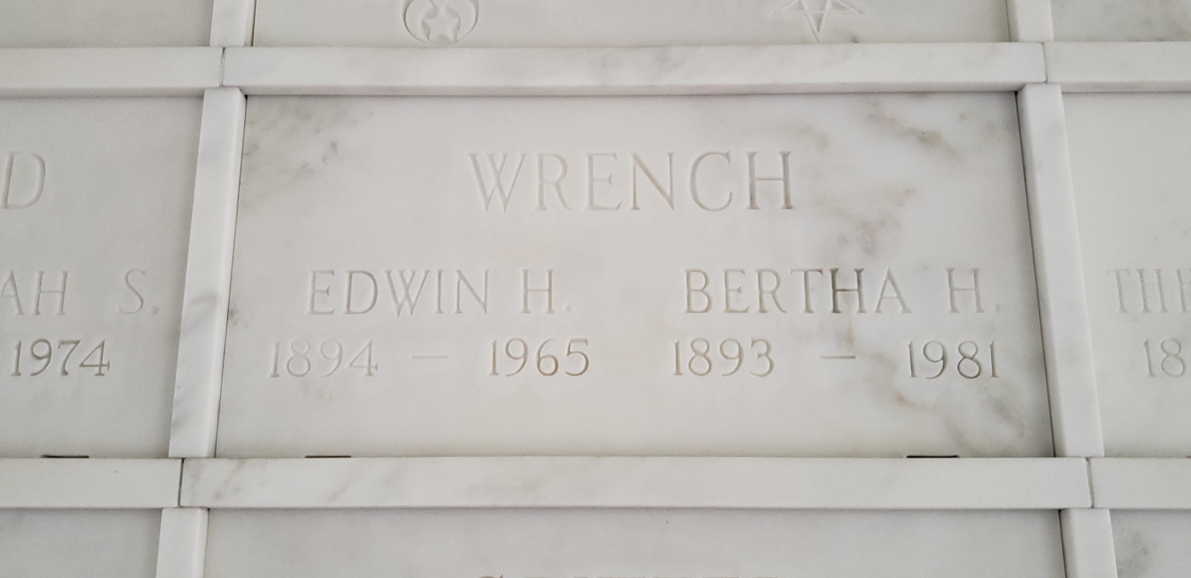 Edwin H Wrench