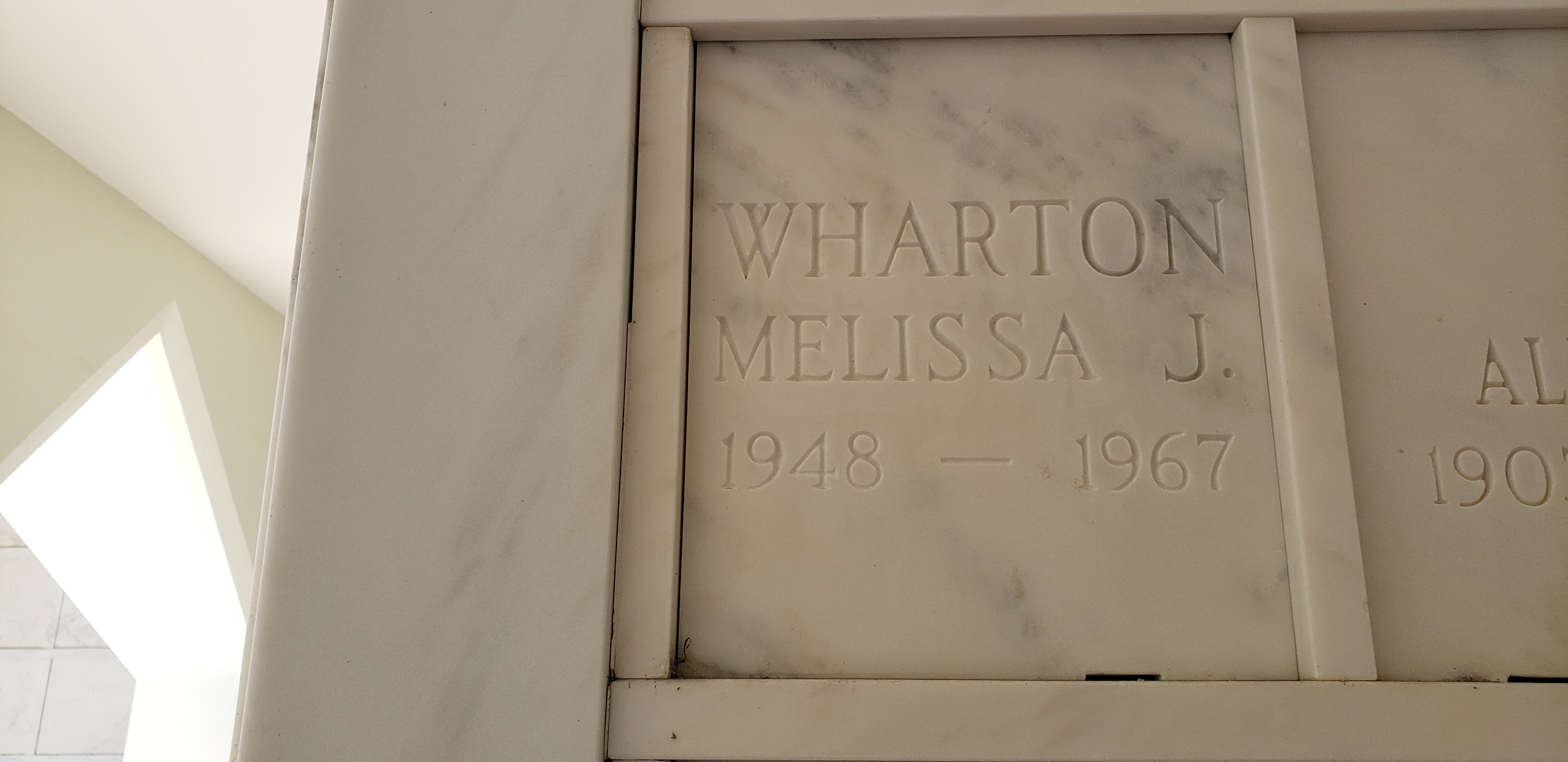 Melissa J Wharton