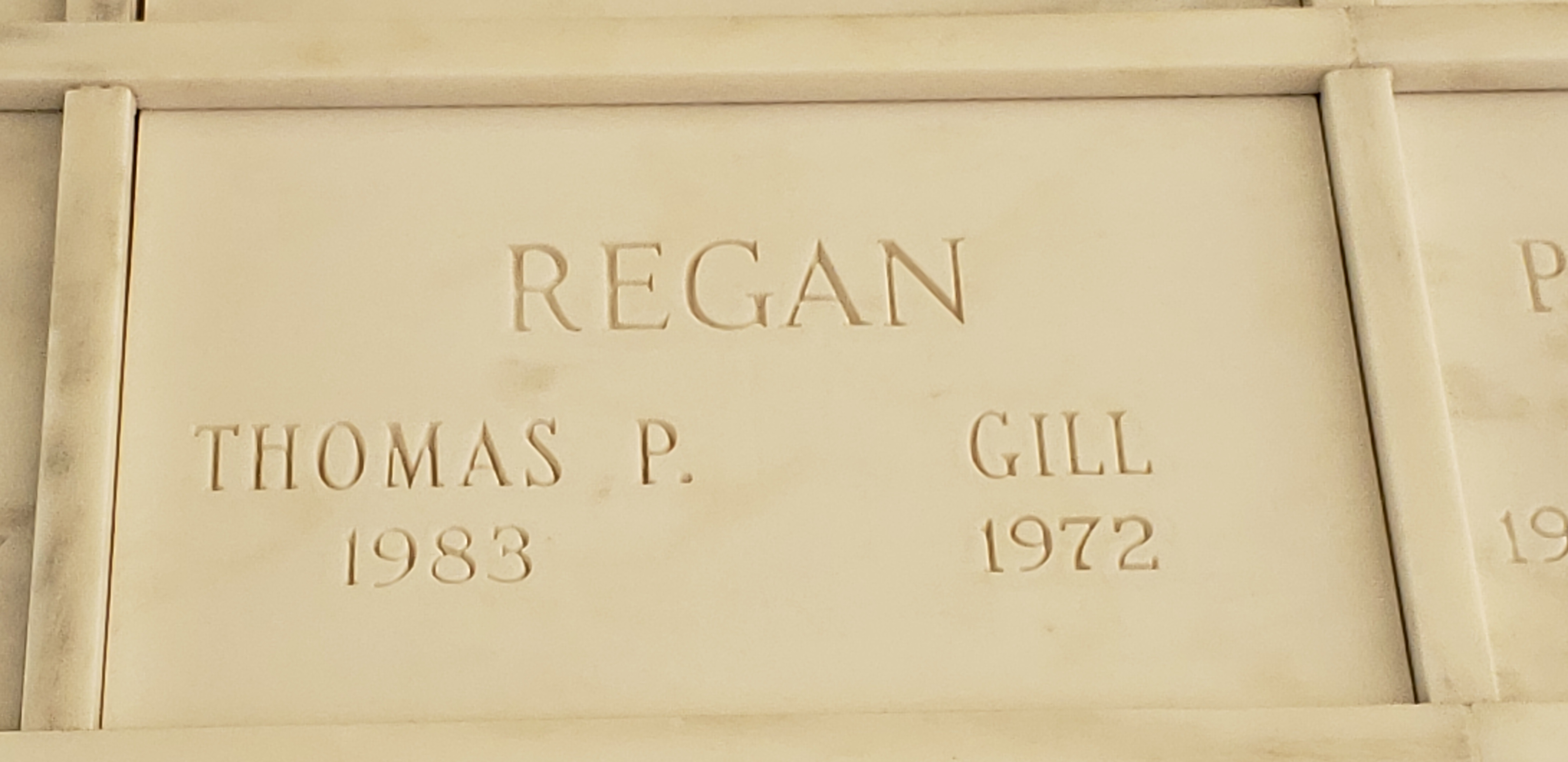 Thomas P Regan