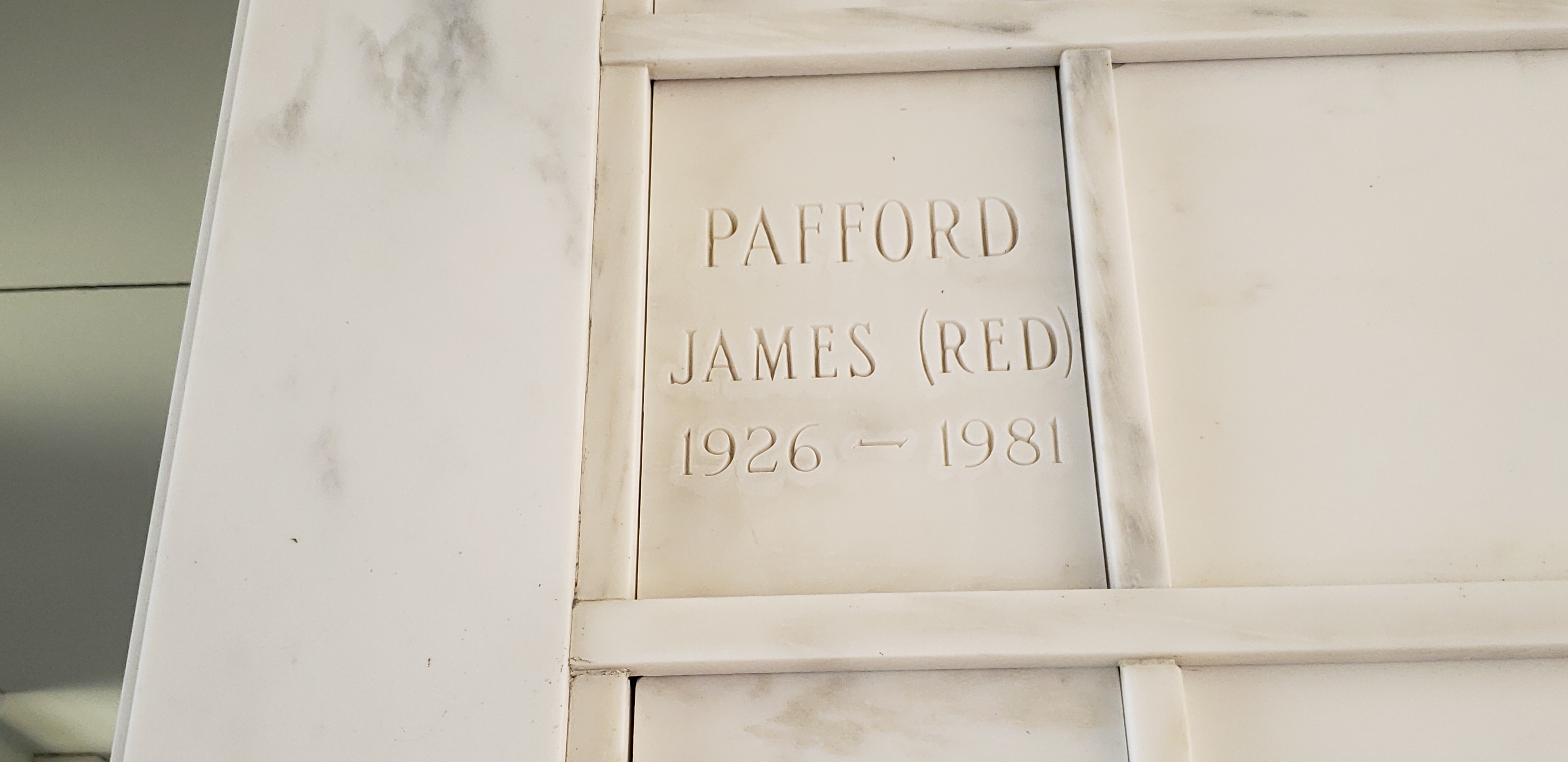 James "Red" Pafford