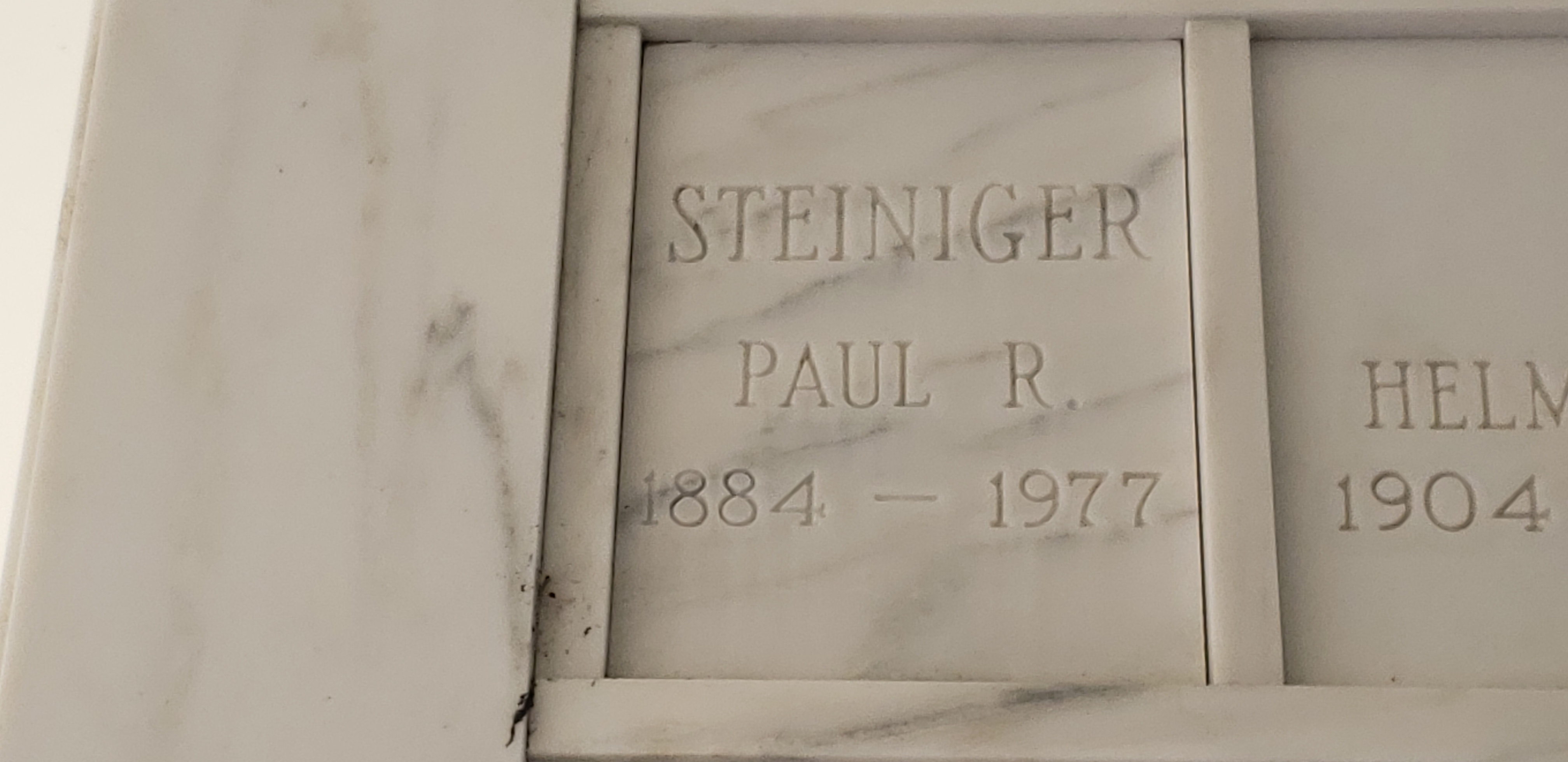 Paul R Steiniger