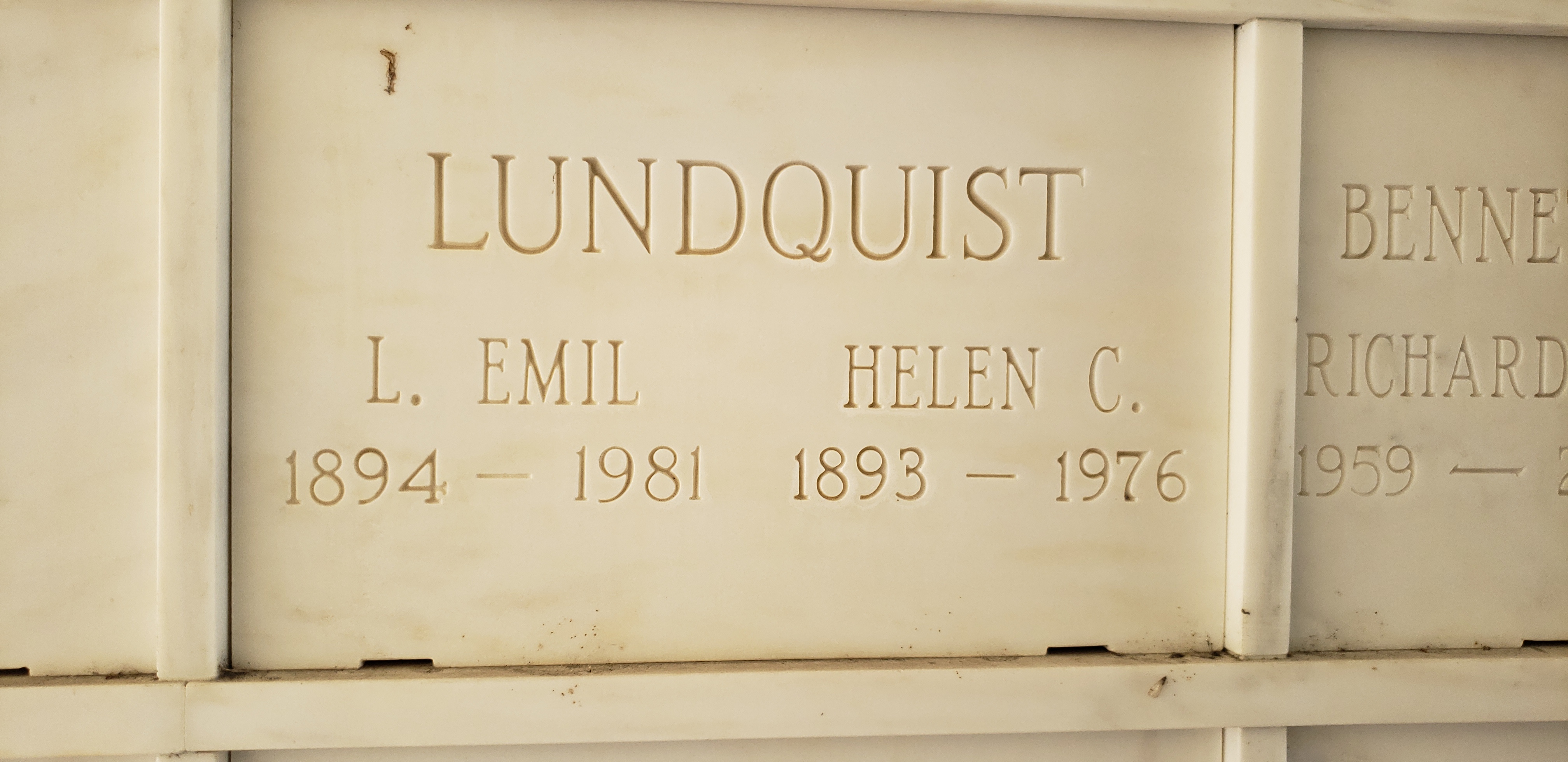 Helen C Lundquist