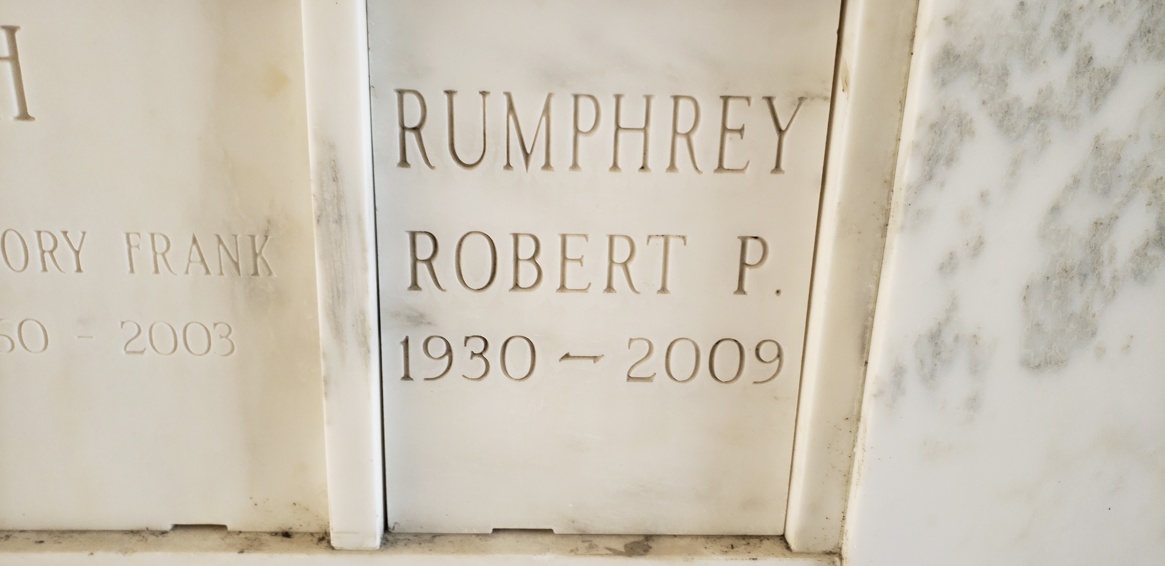 Robert P Rumphrey