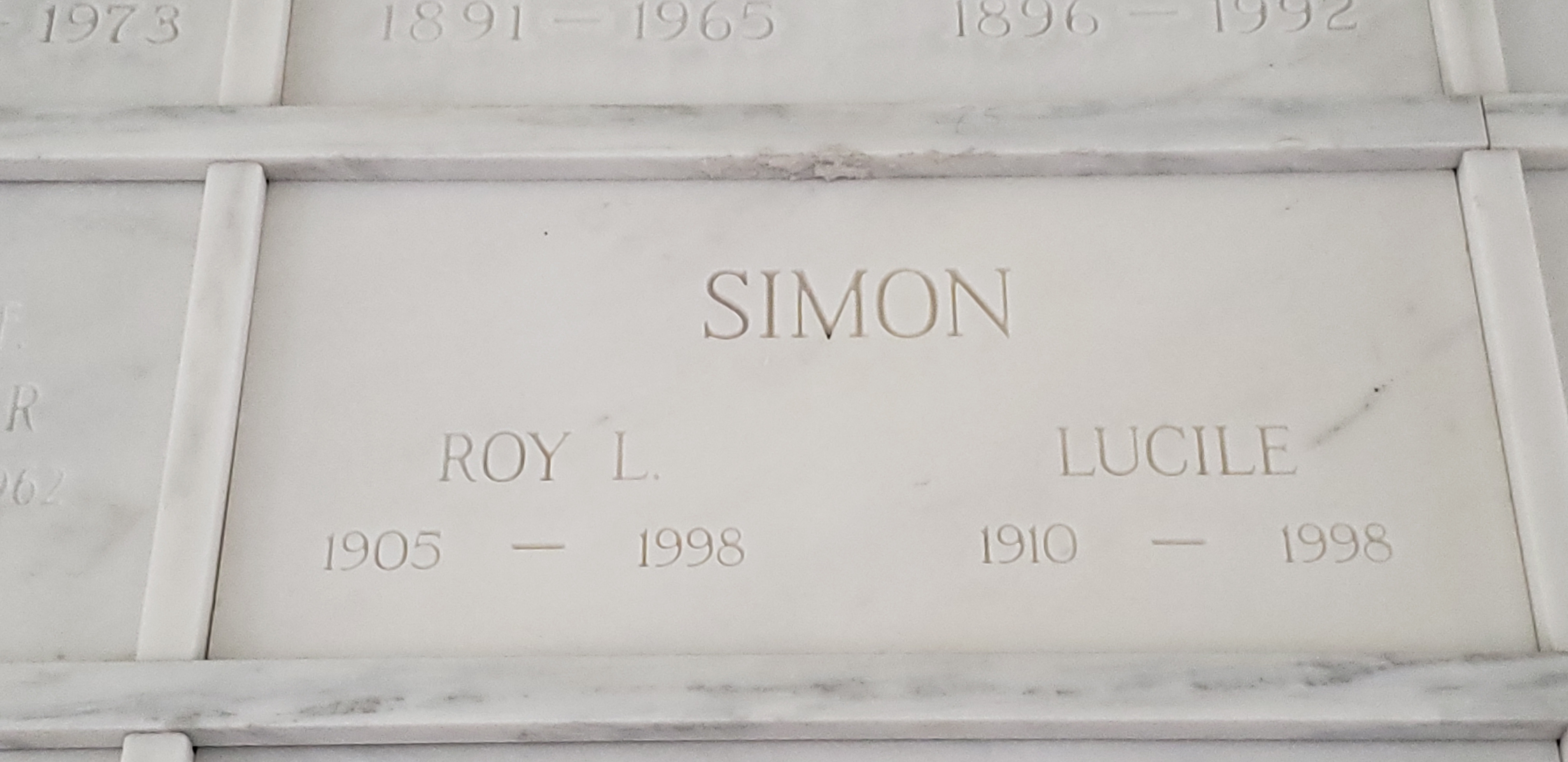 Roy L Simon
