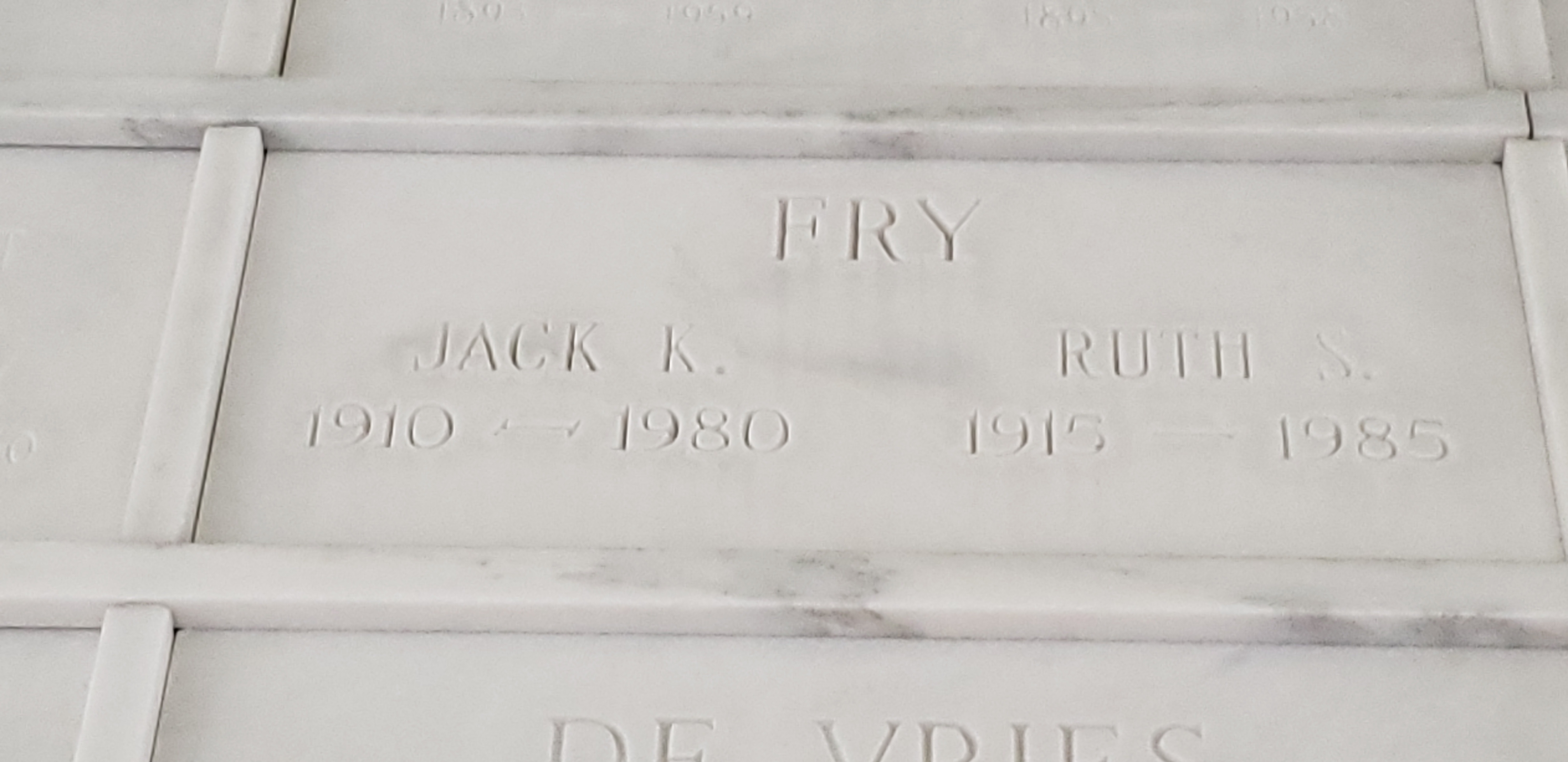 Jack K Fry