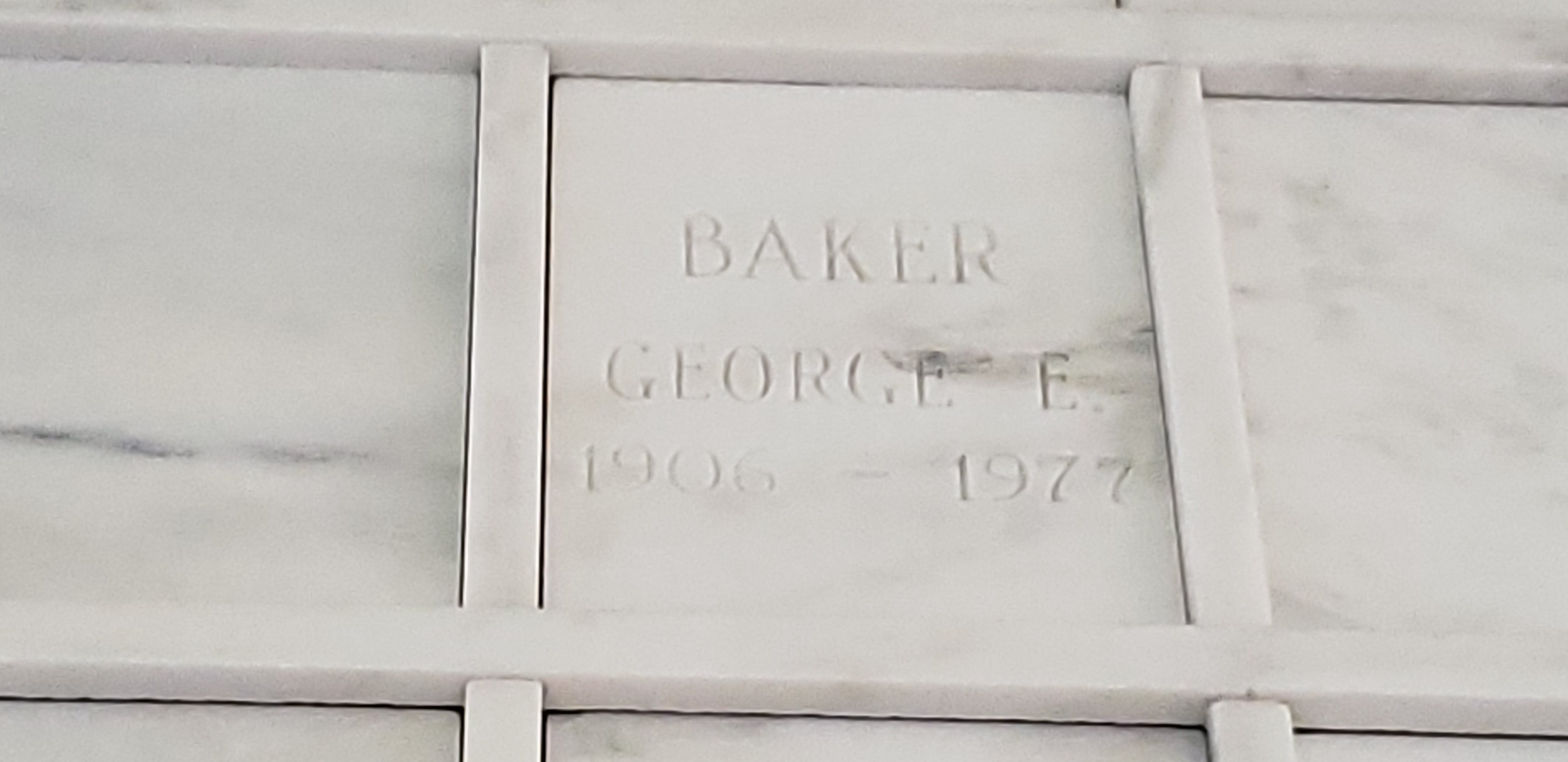 George E Baker