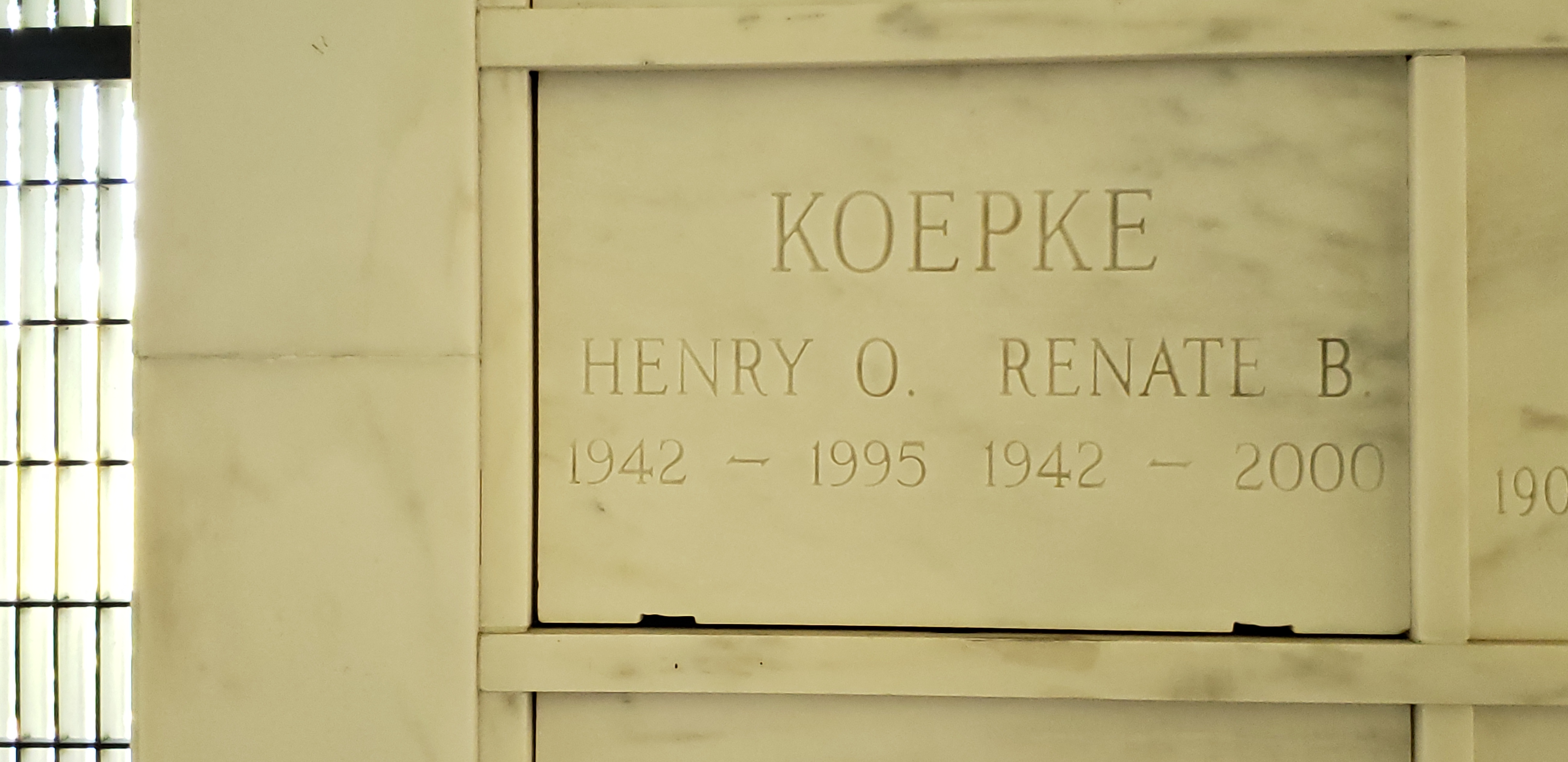 Renate B Koepke