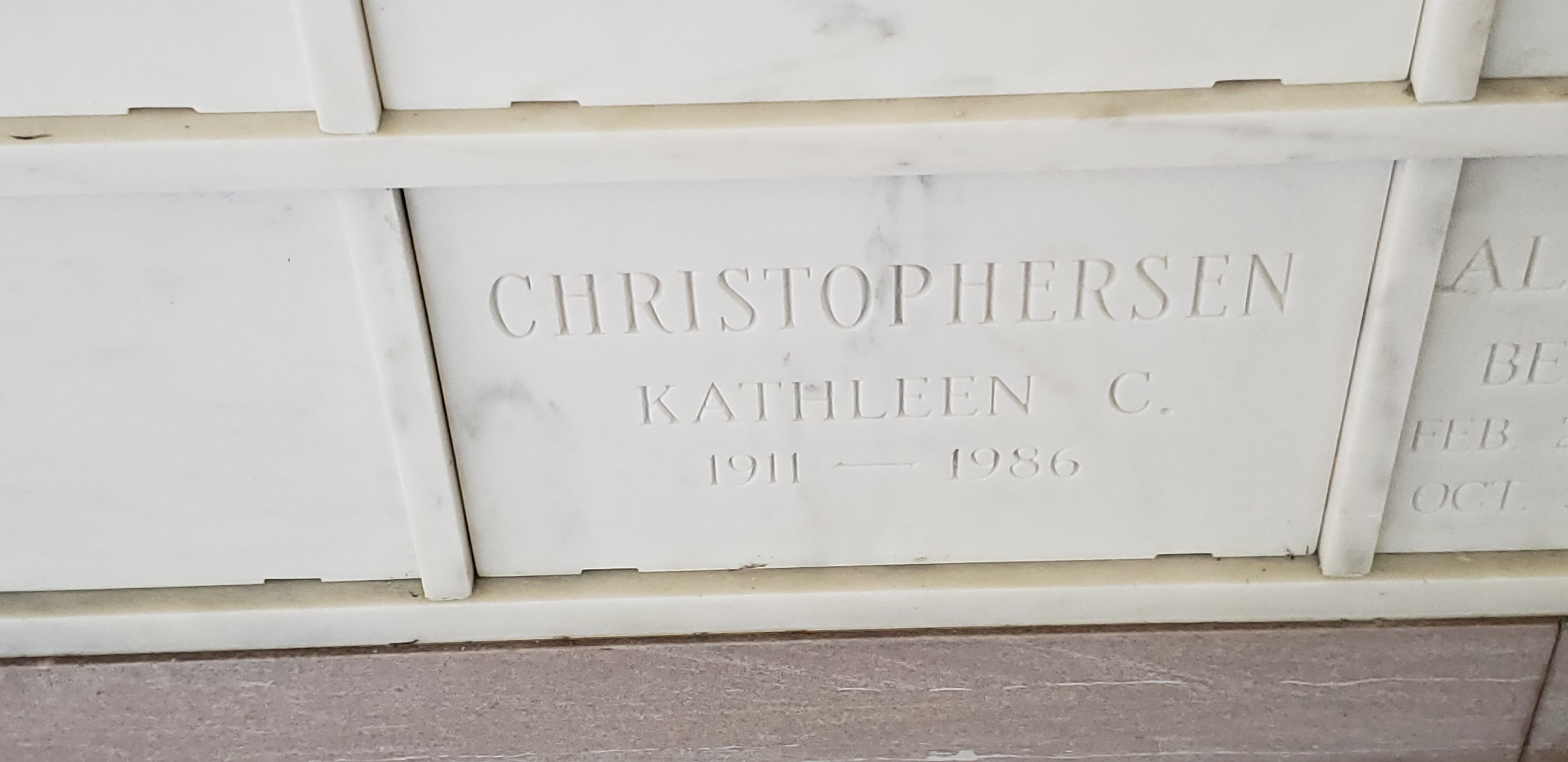 Kathleen C Christophersen