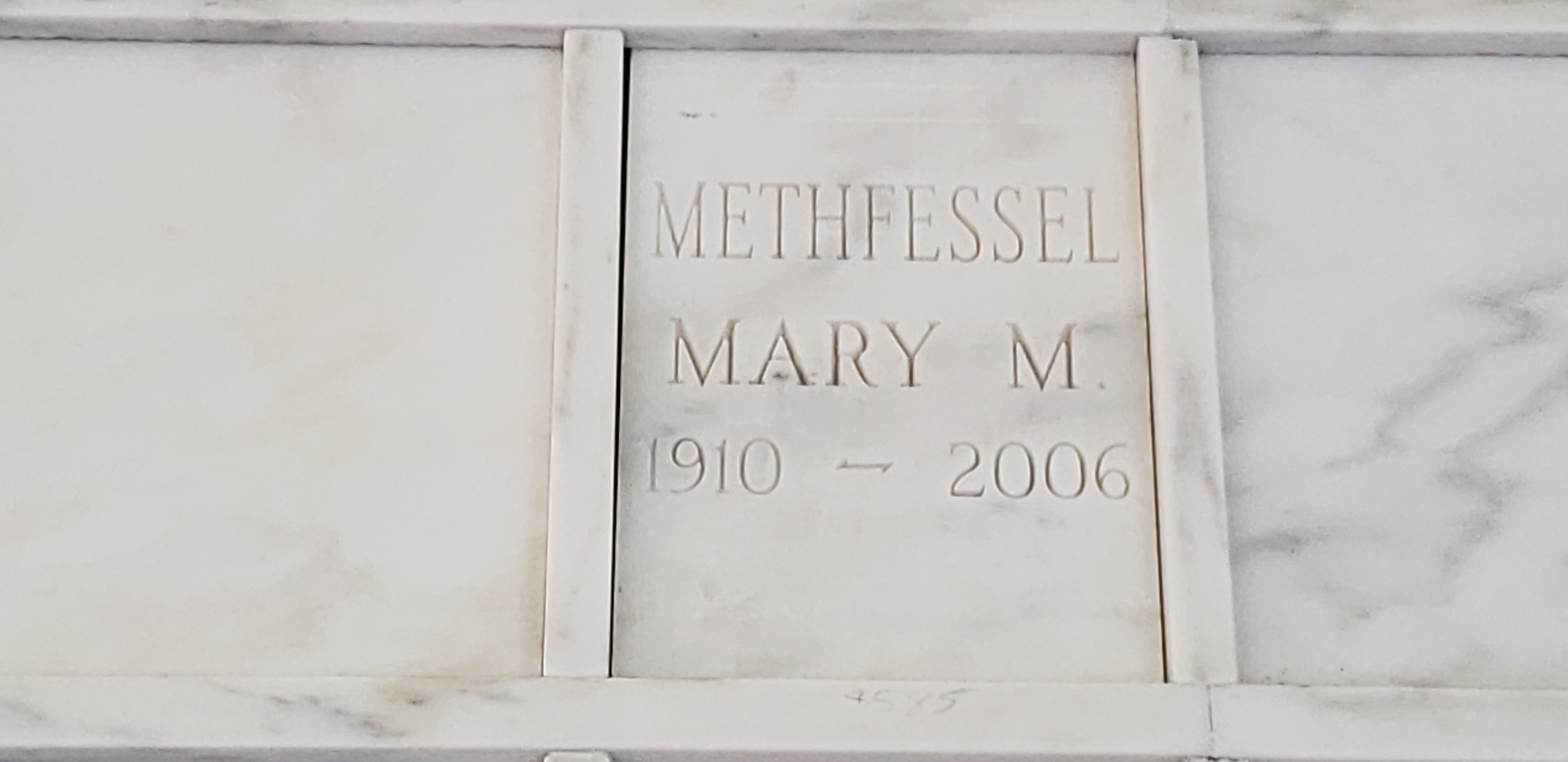 Mary M Methfessel