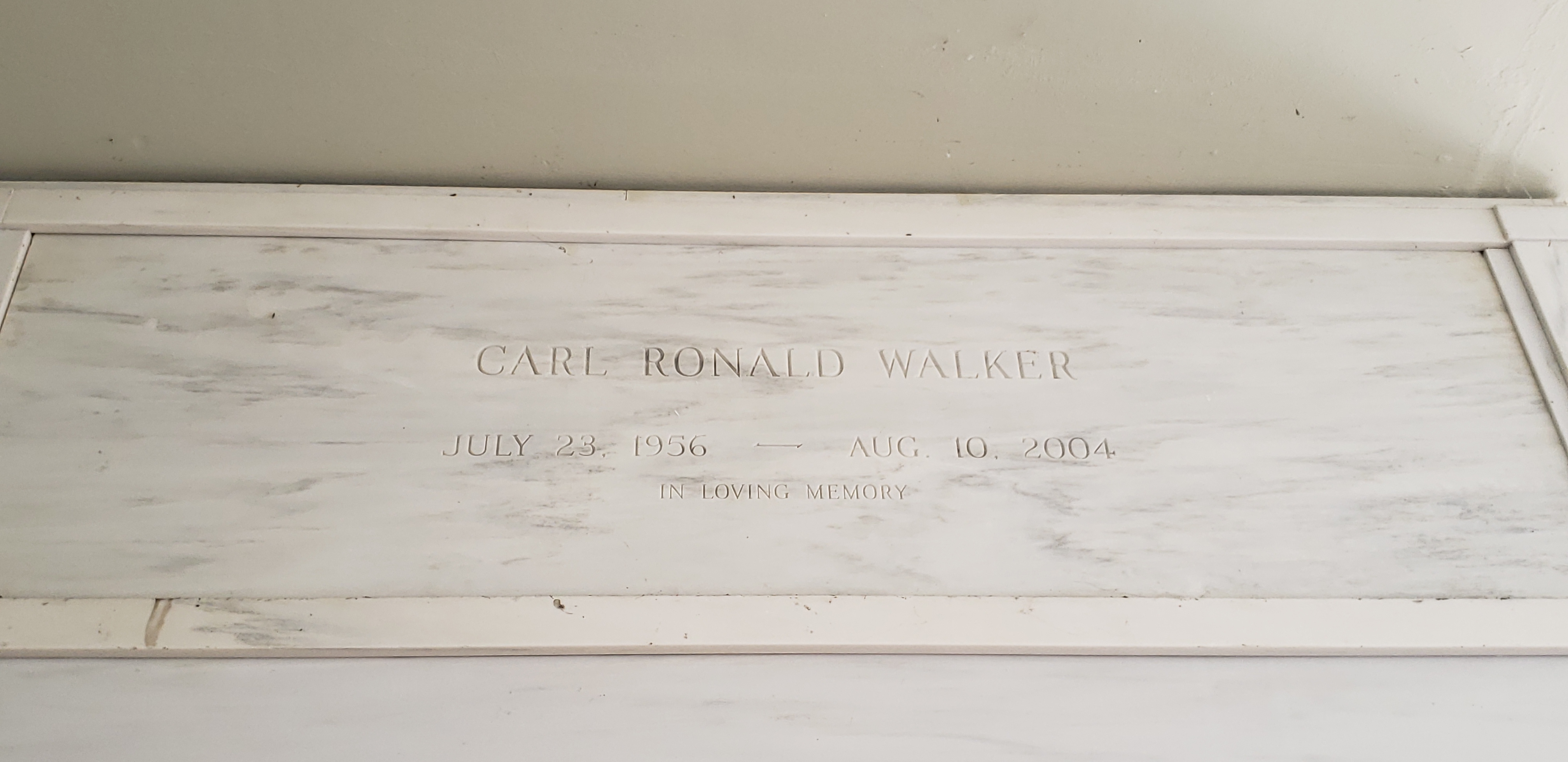 Carl Ronald Walker