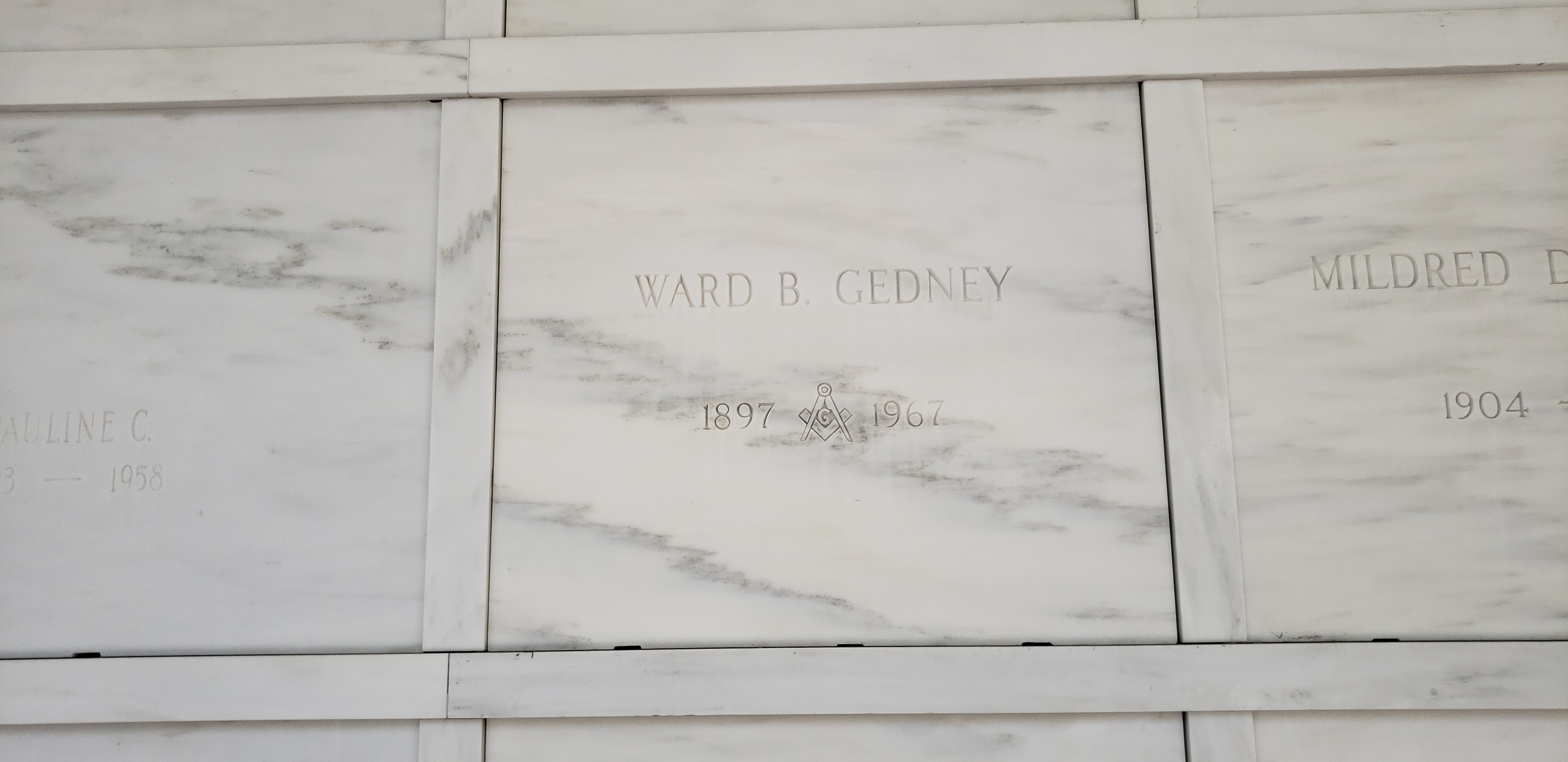 Ward B Gedney