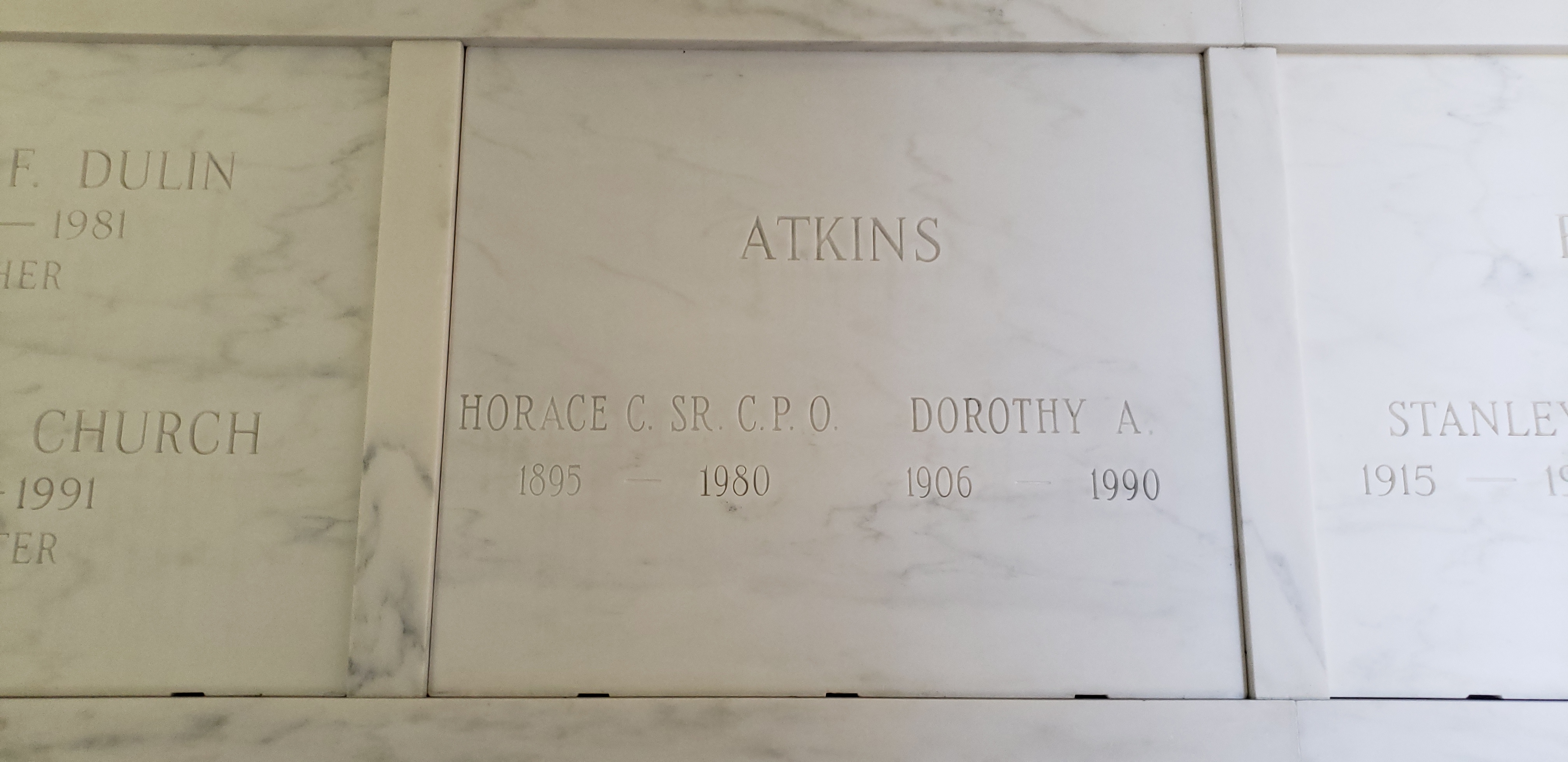 Horace C Atkins, Sr