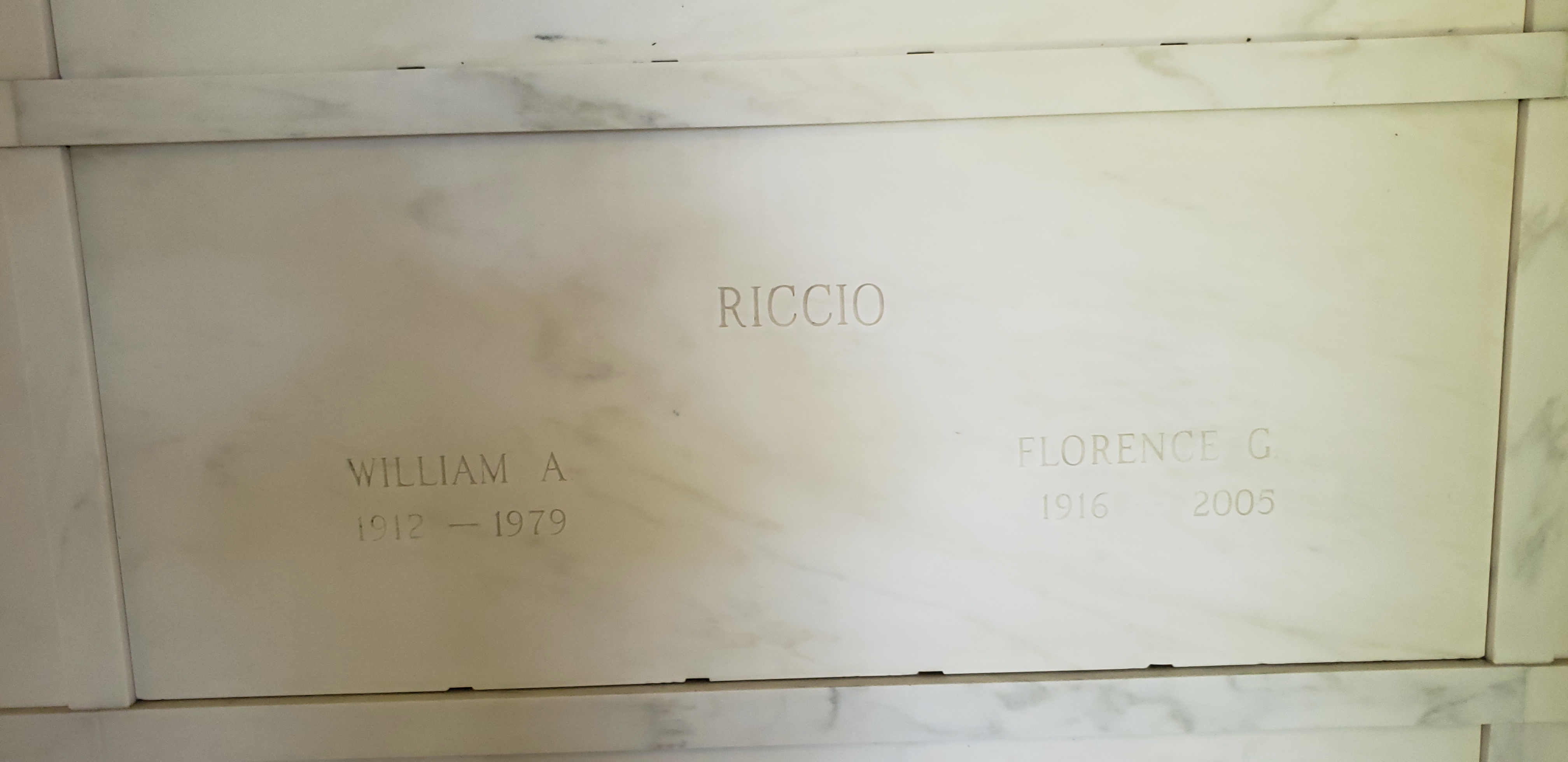 Florence G Riccio