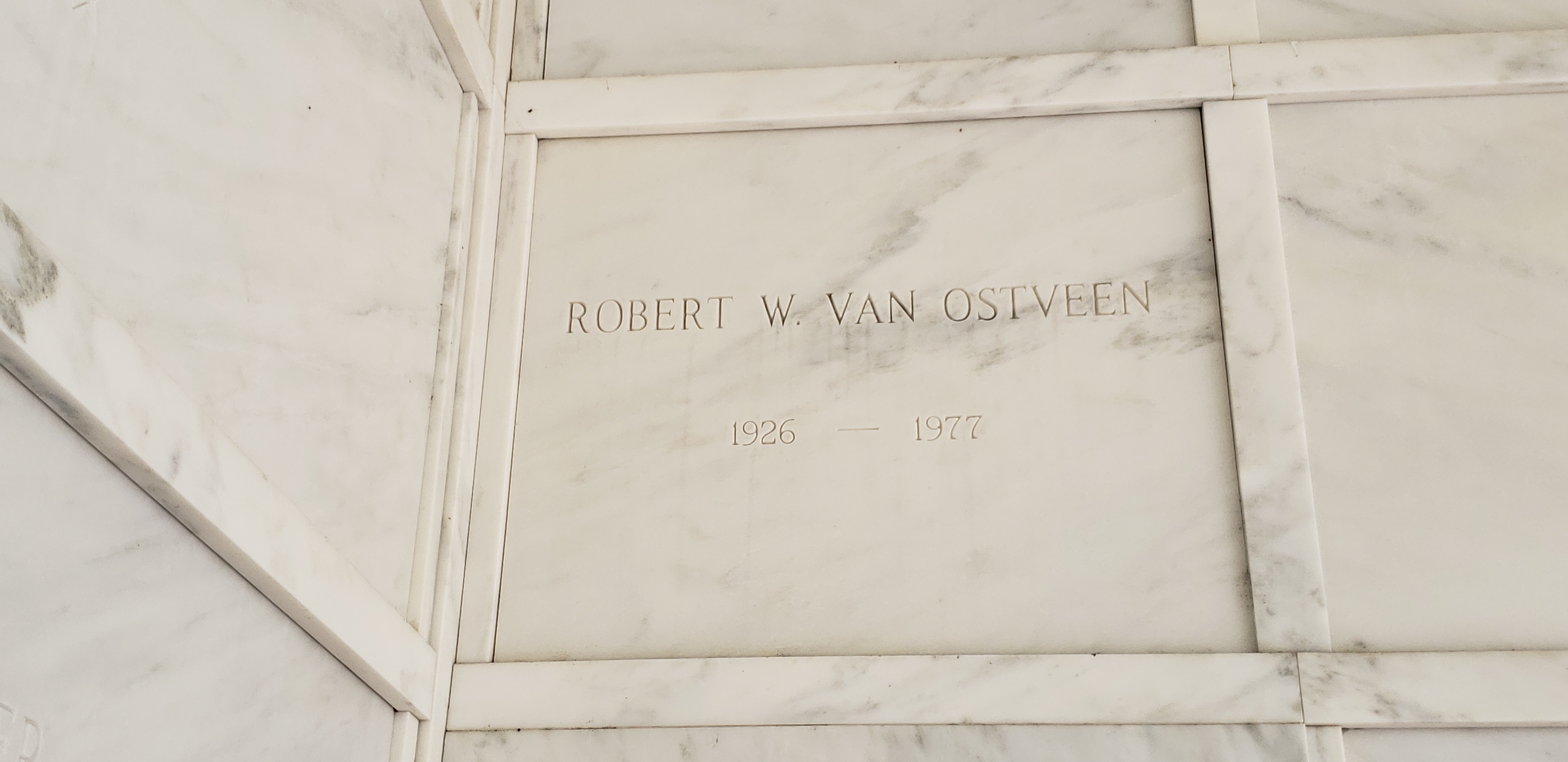 Robert W Van Ostveen