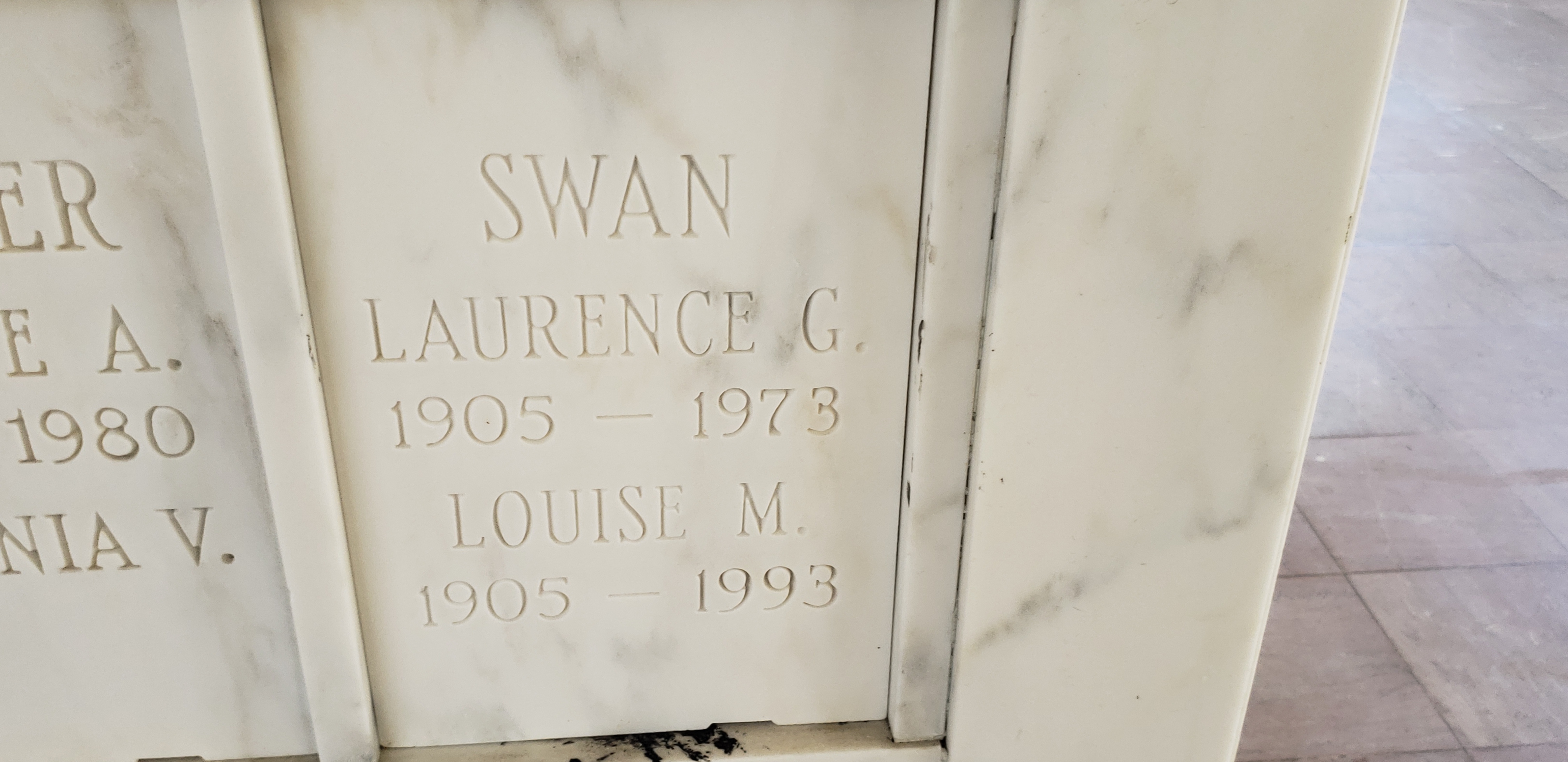 Louise M Swan