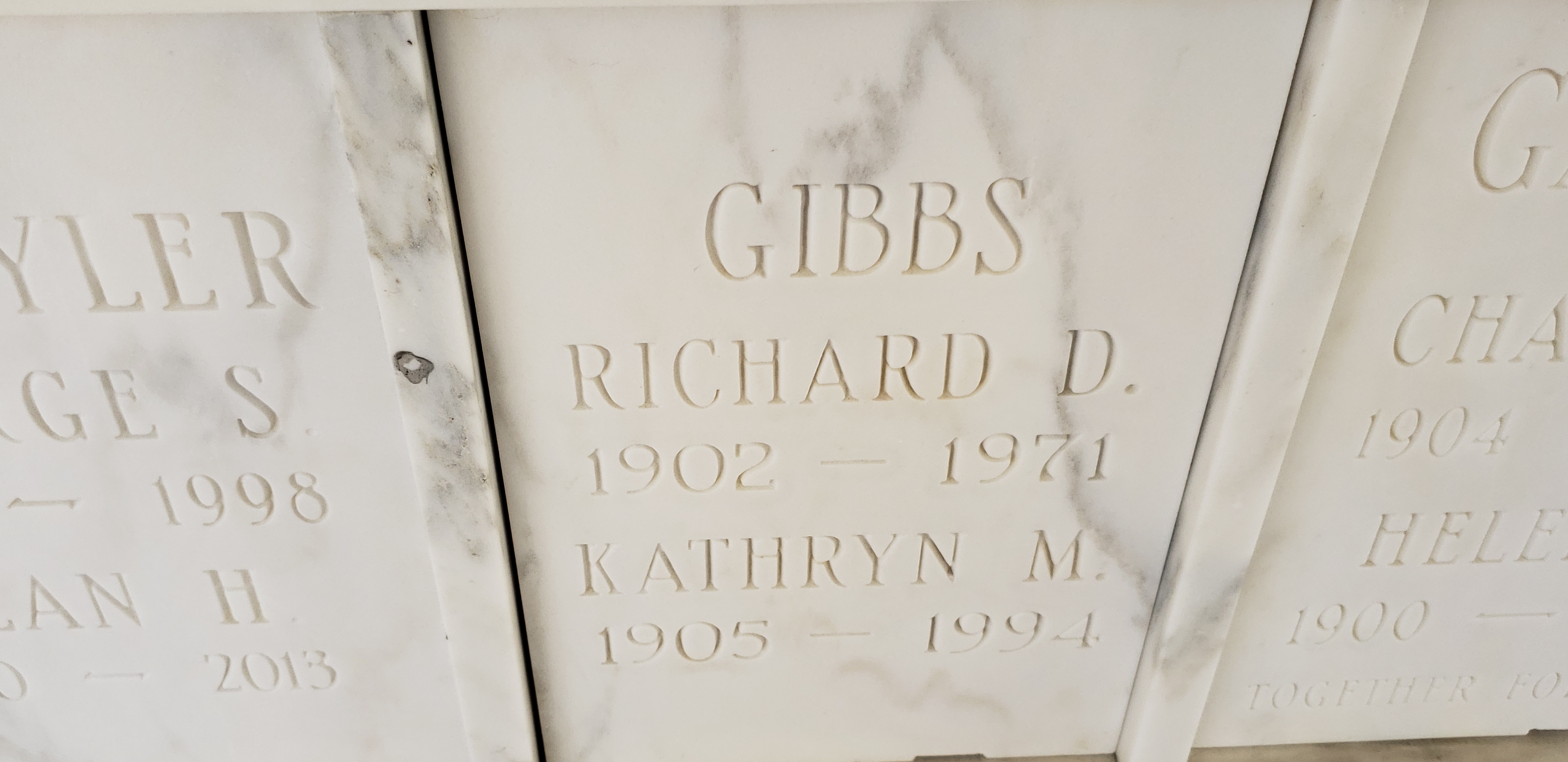 Richard D Gibbs