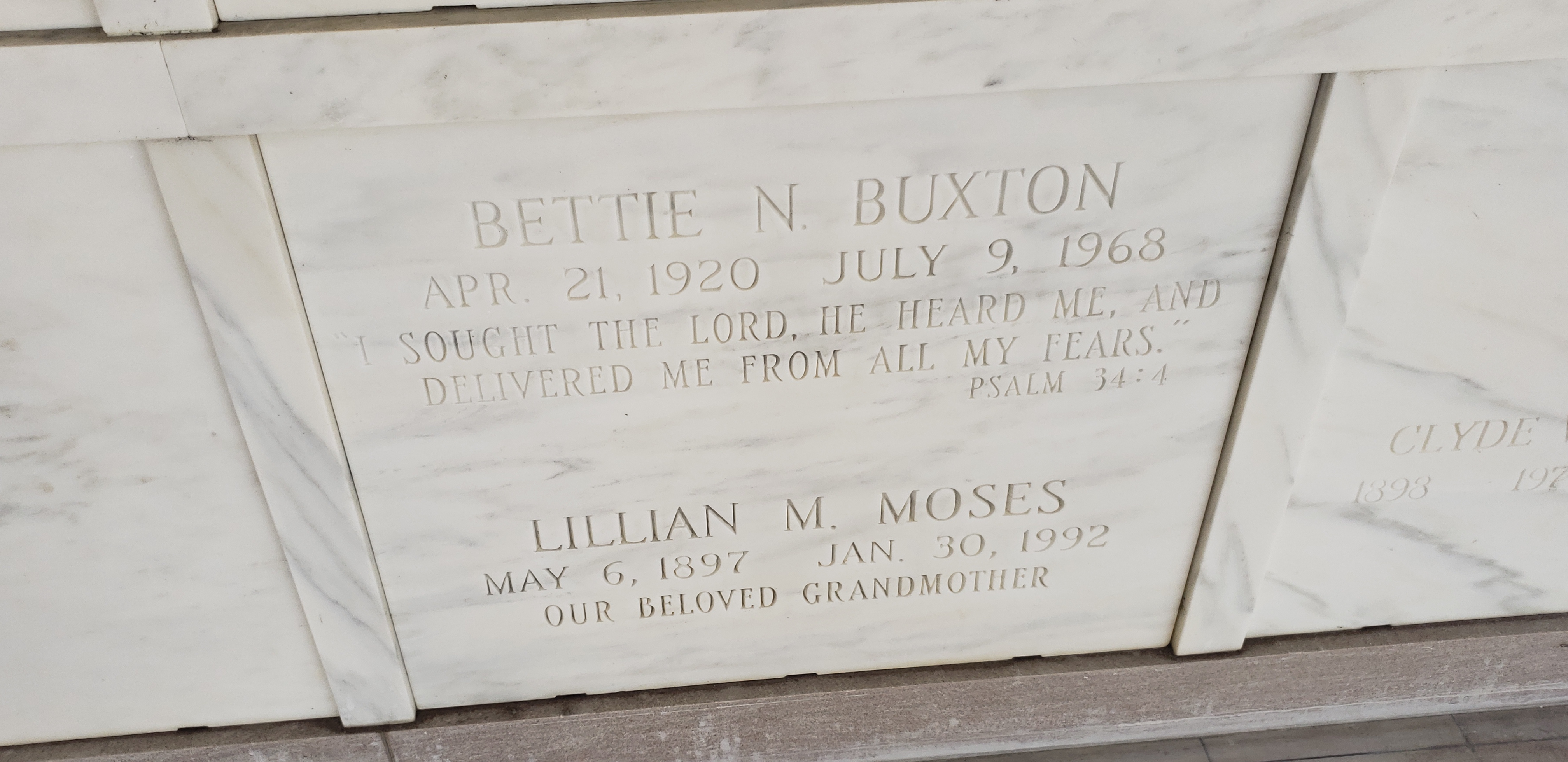 Bettie N Buxton
