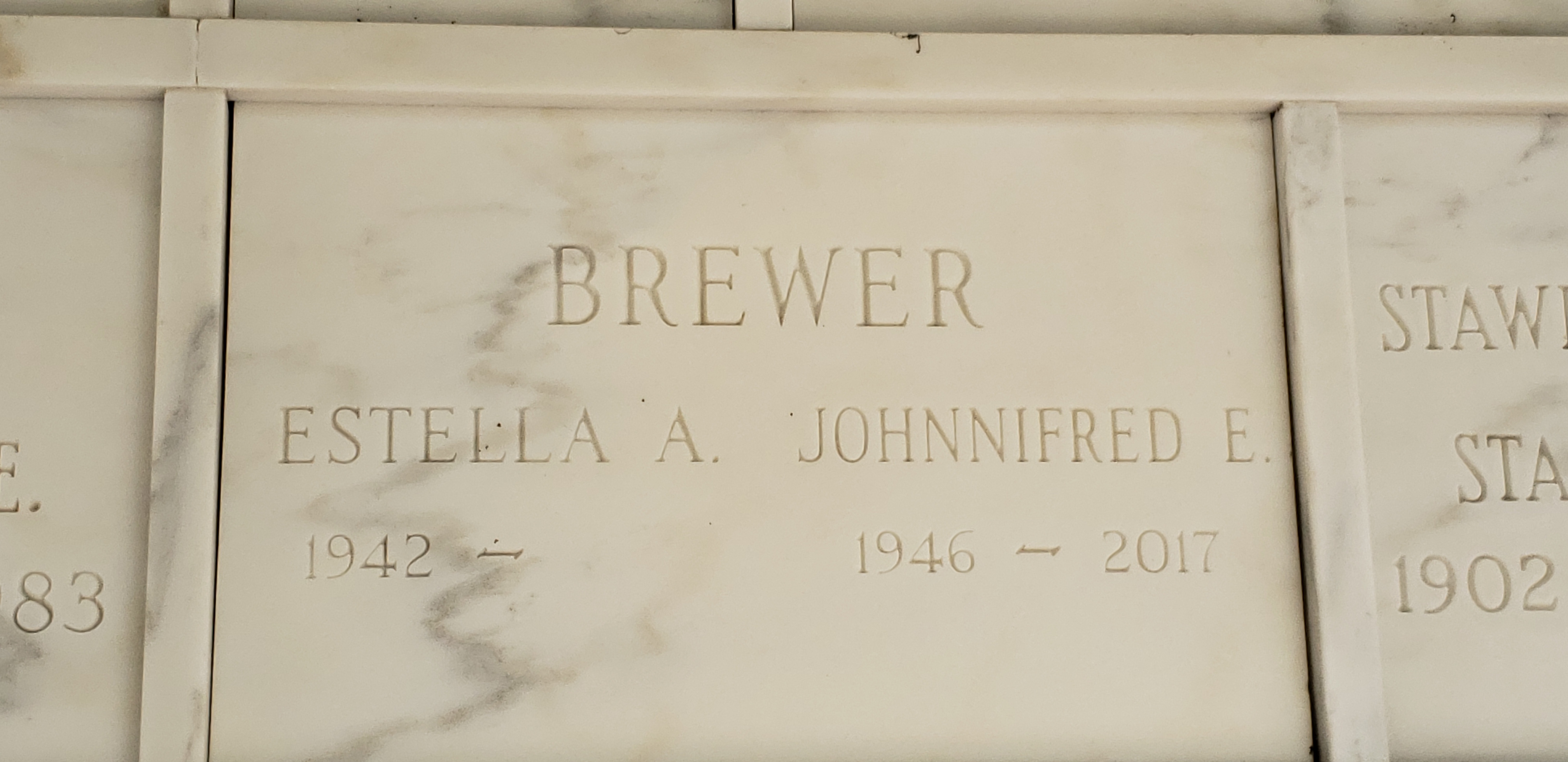 Johnnifred E Brewer