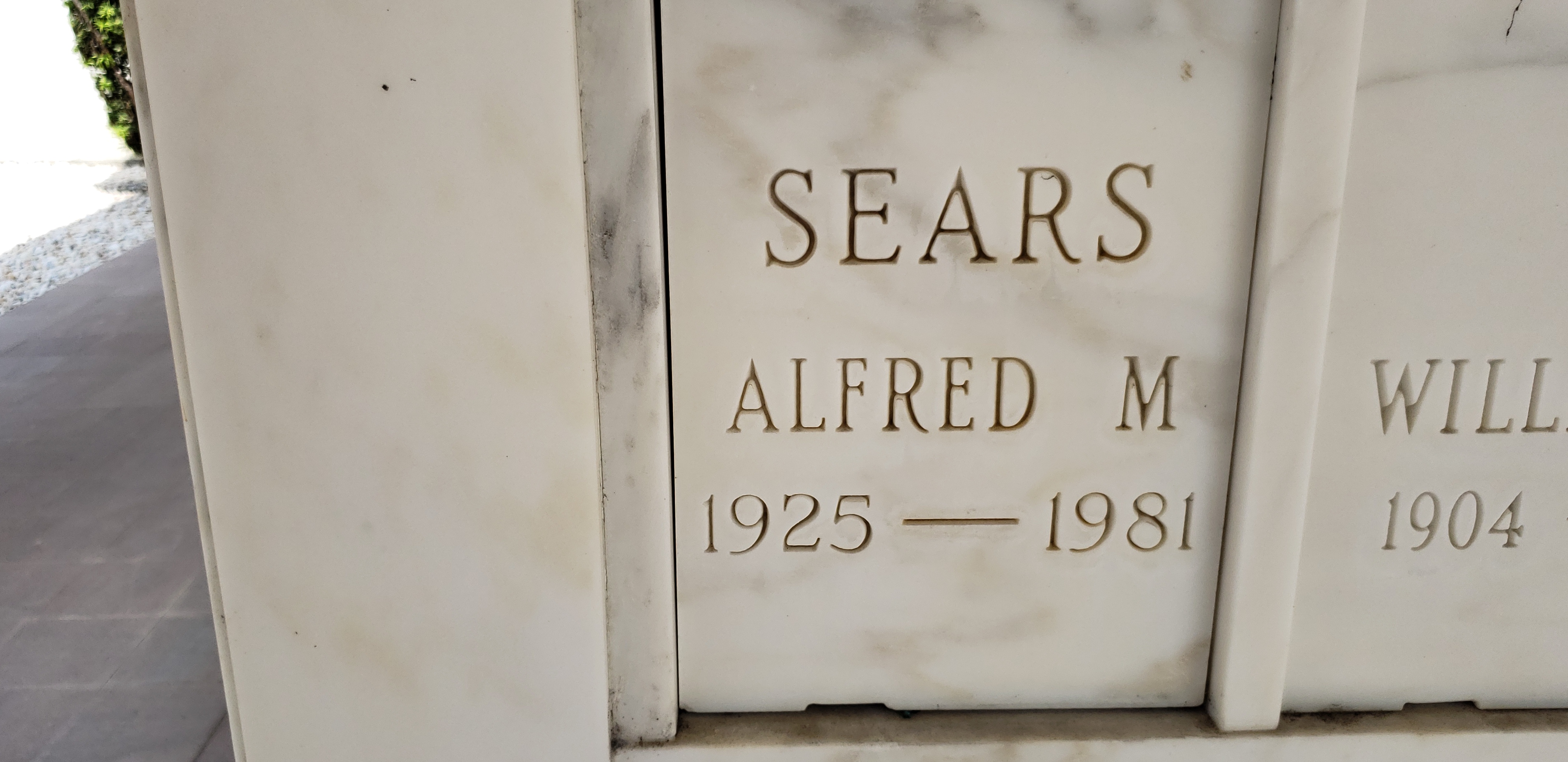 Alfred M Sears