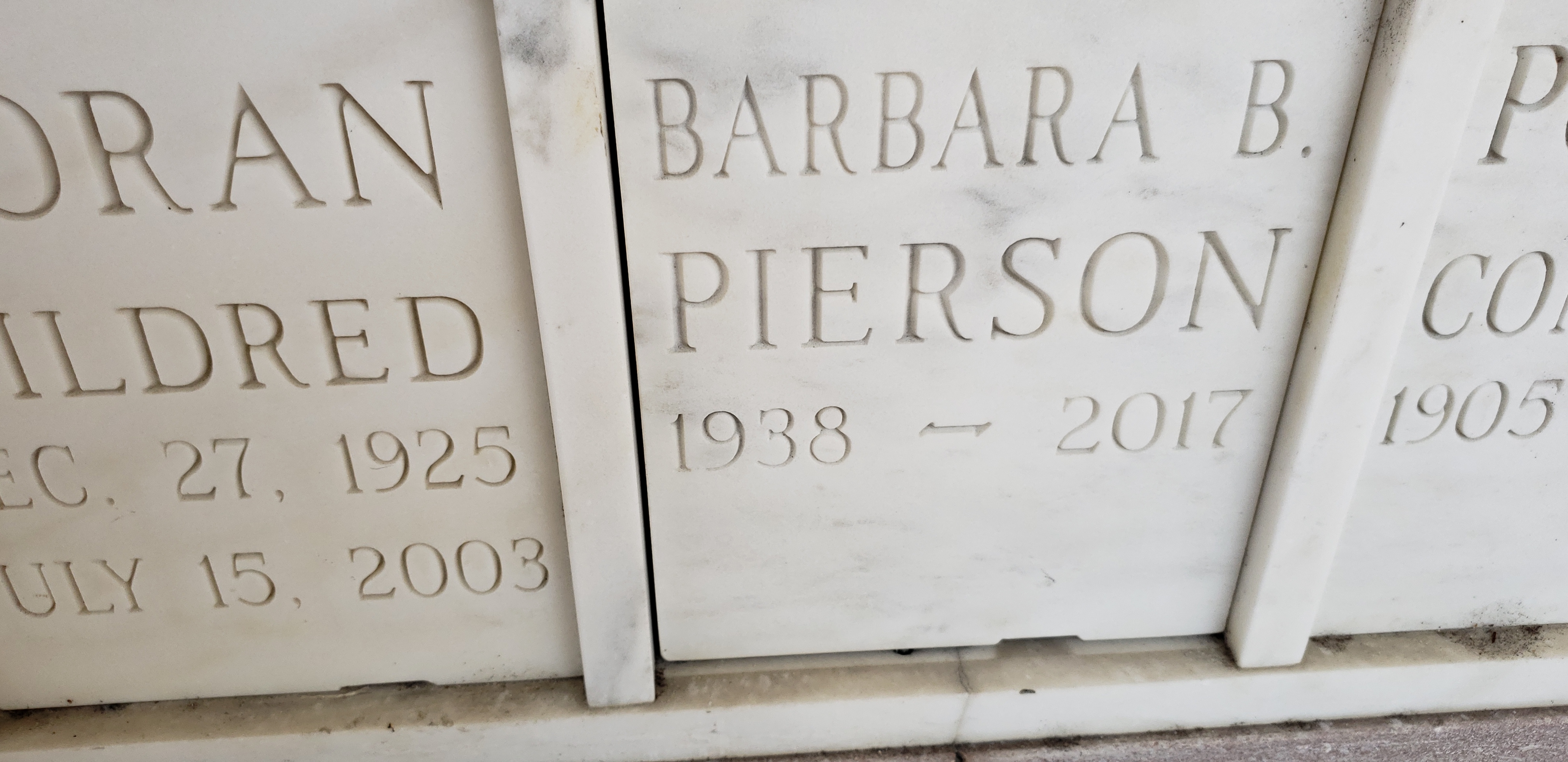 Barbara B Pierson