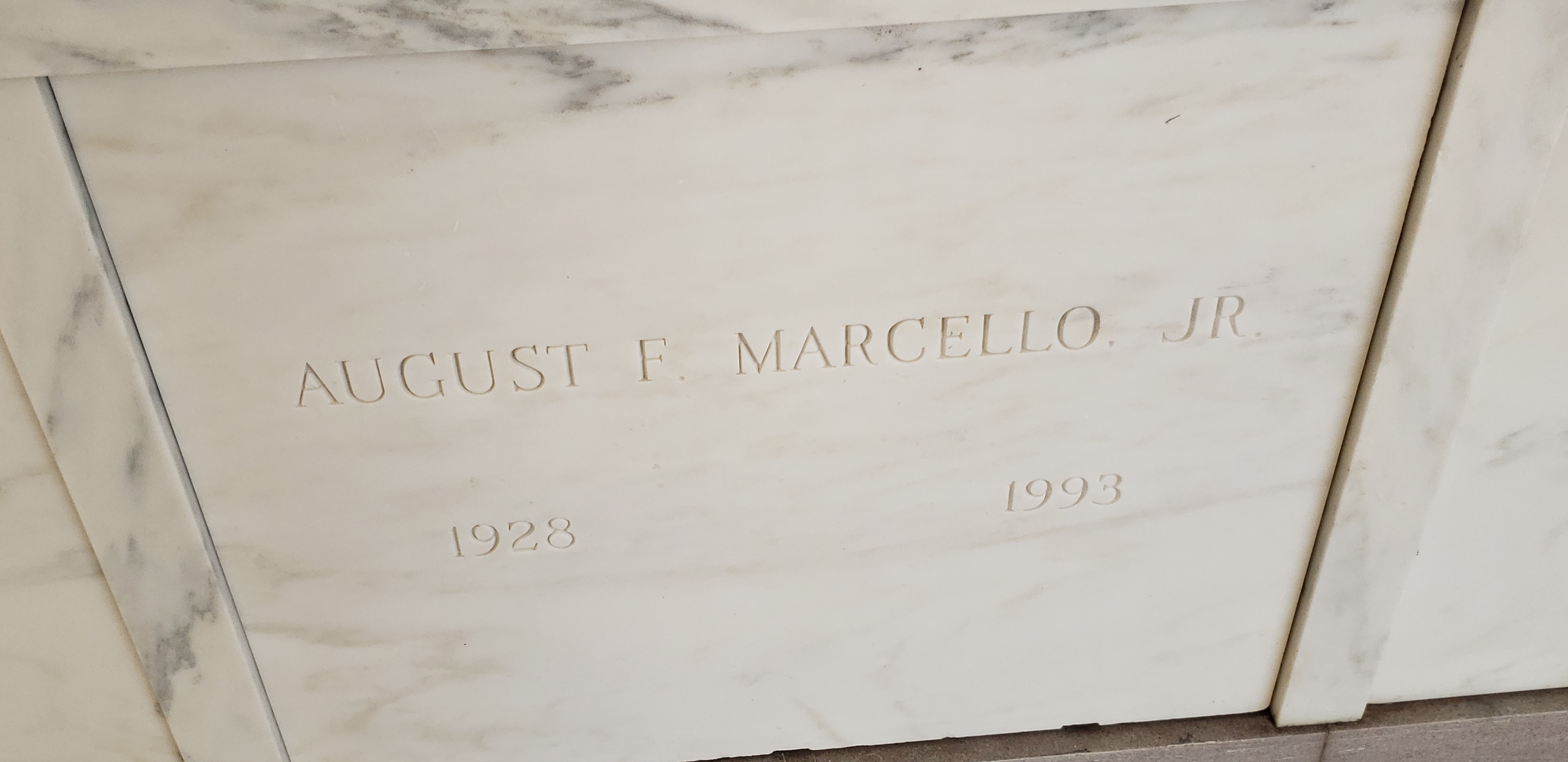 August F Marcello, Jr