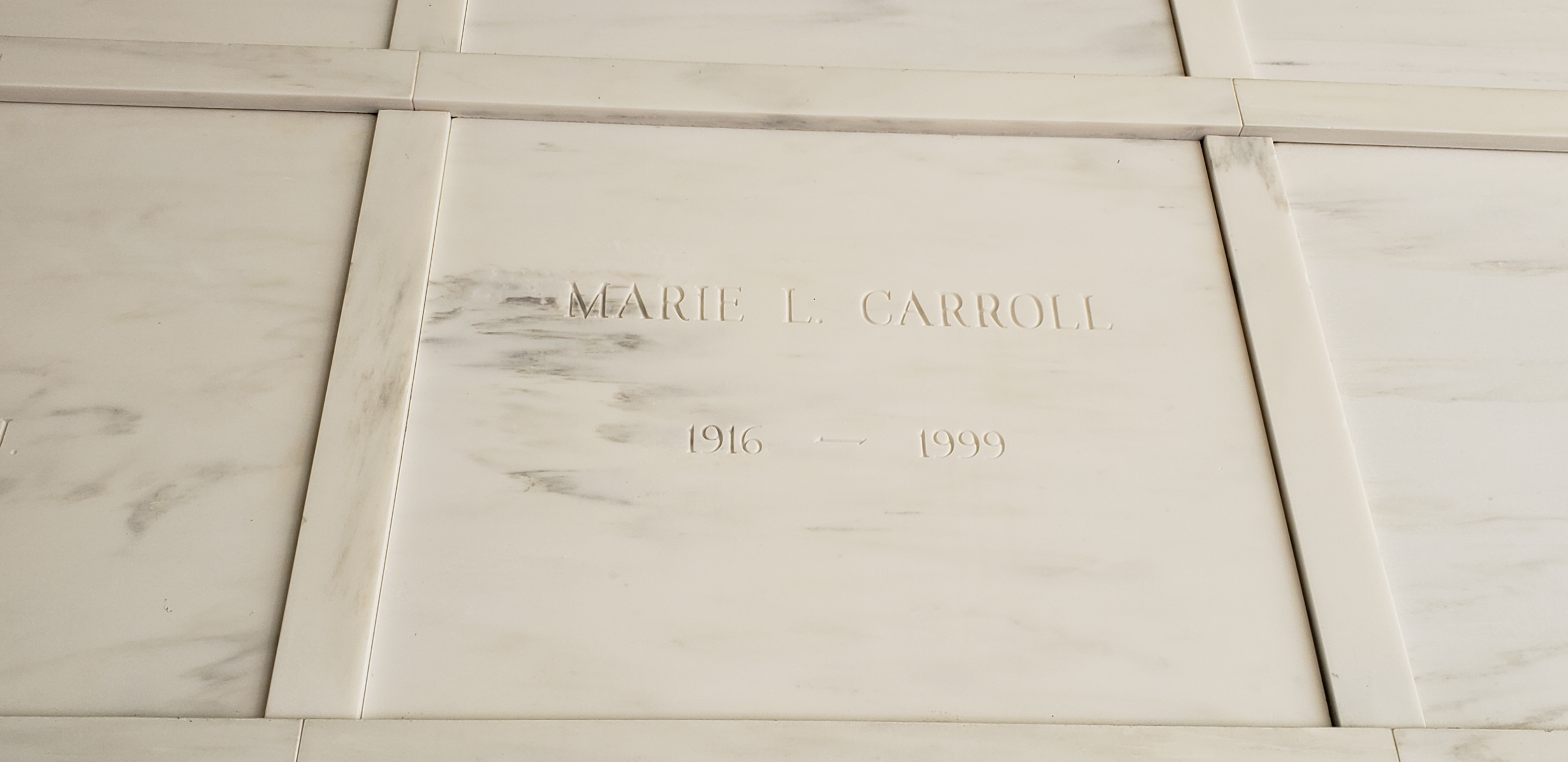 Marie L Carroll