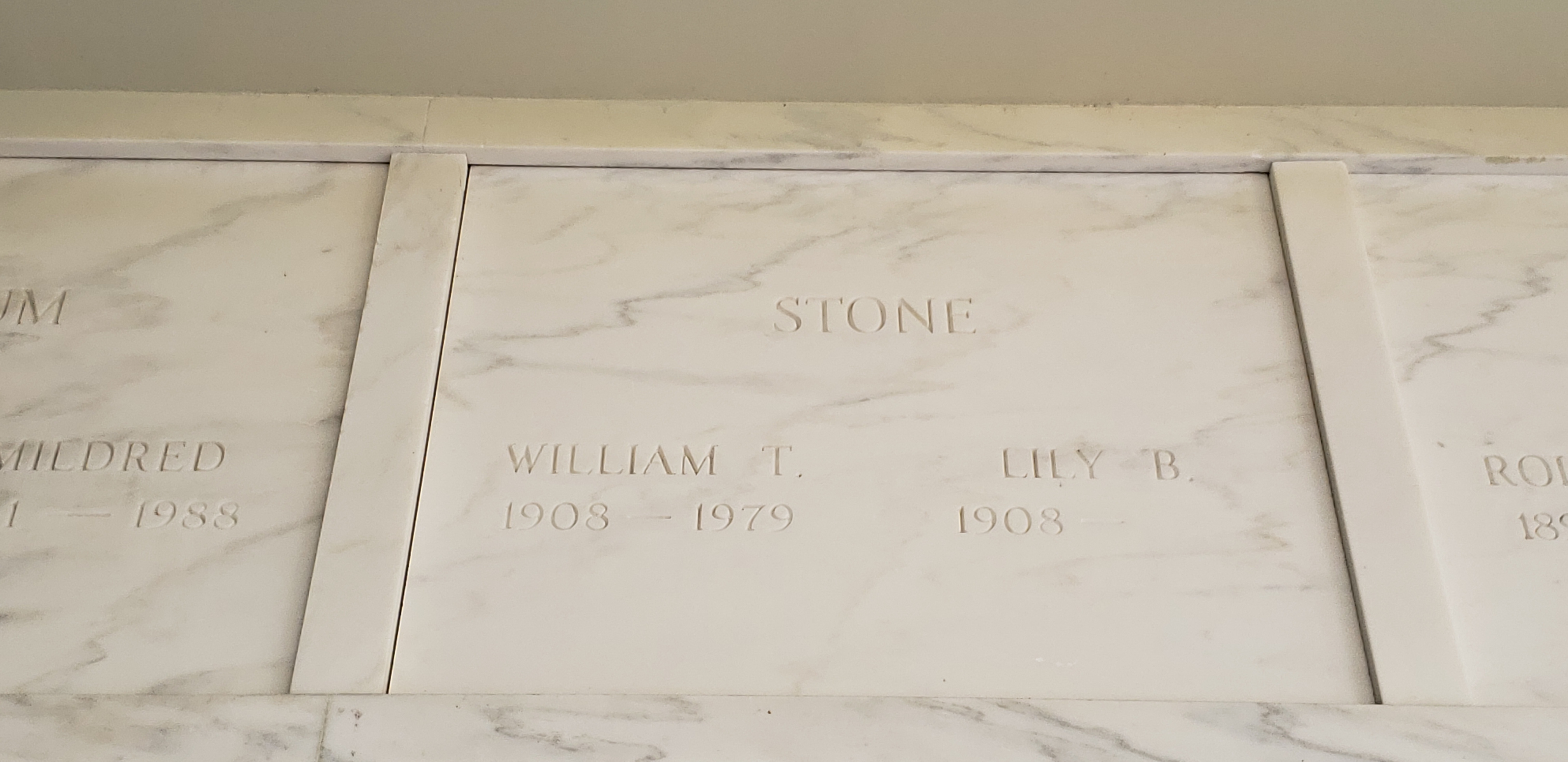William T Stone