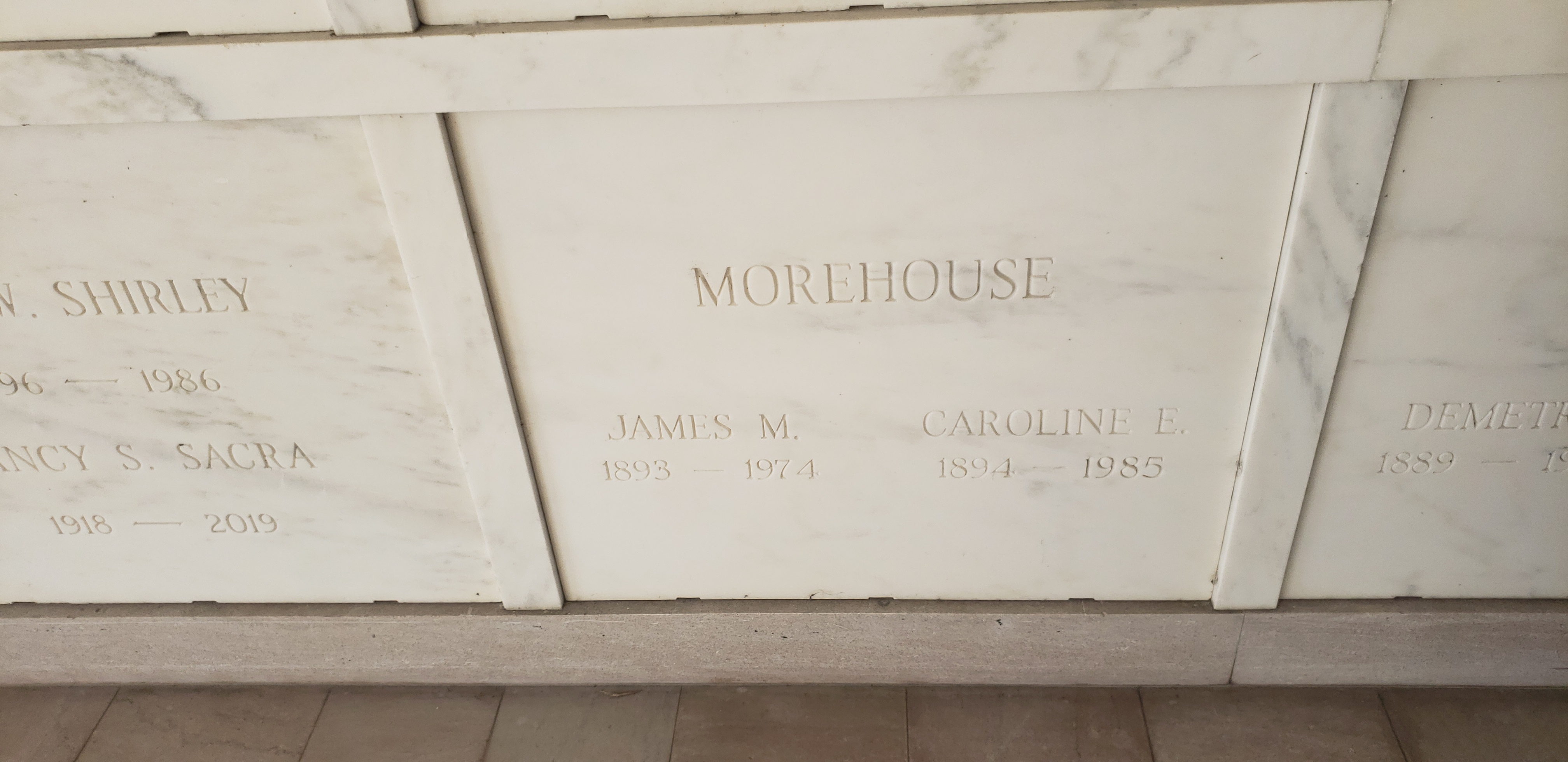 James M Morehouse
