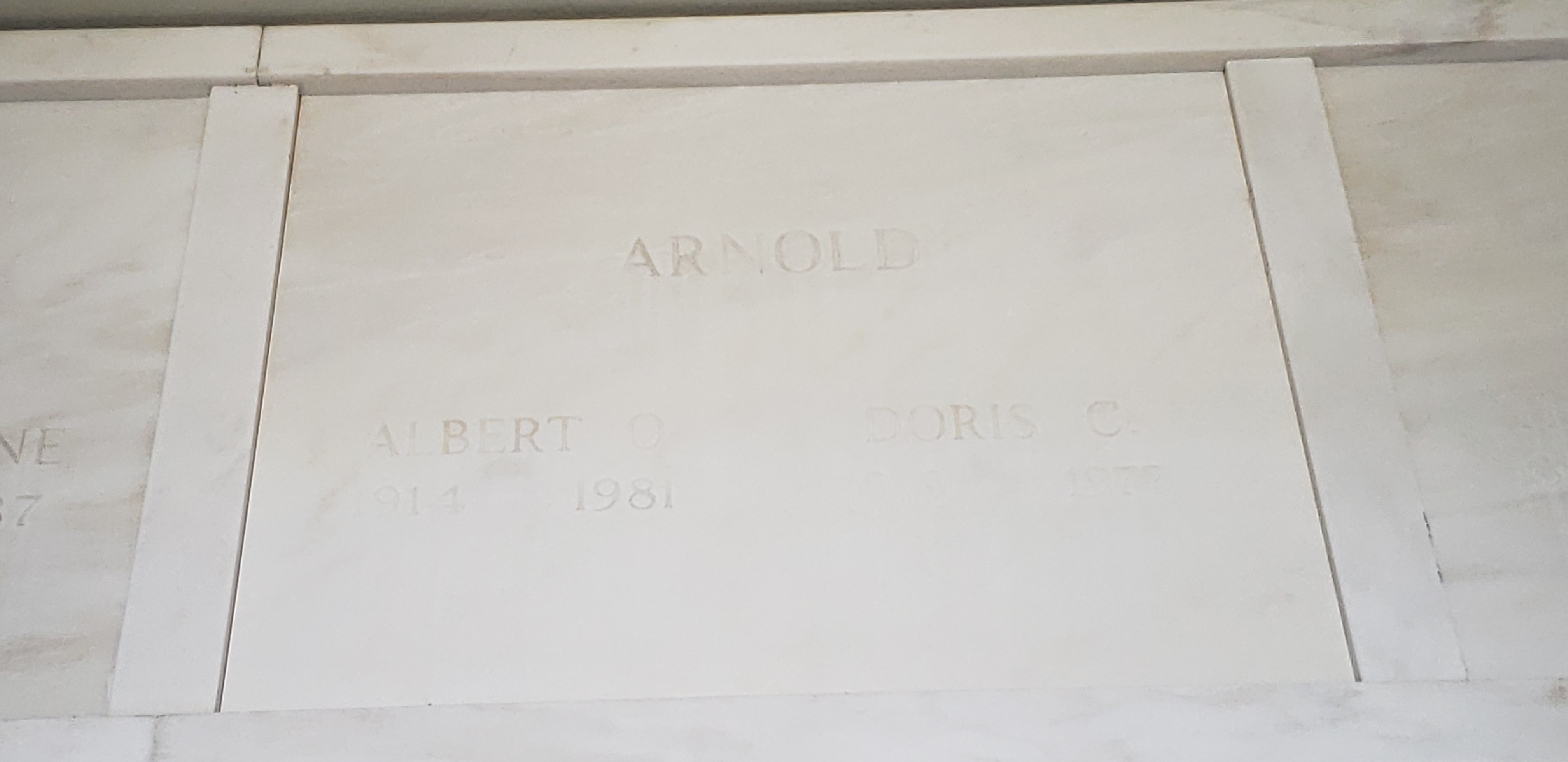 Albert O Arnold