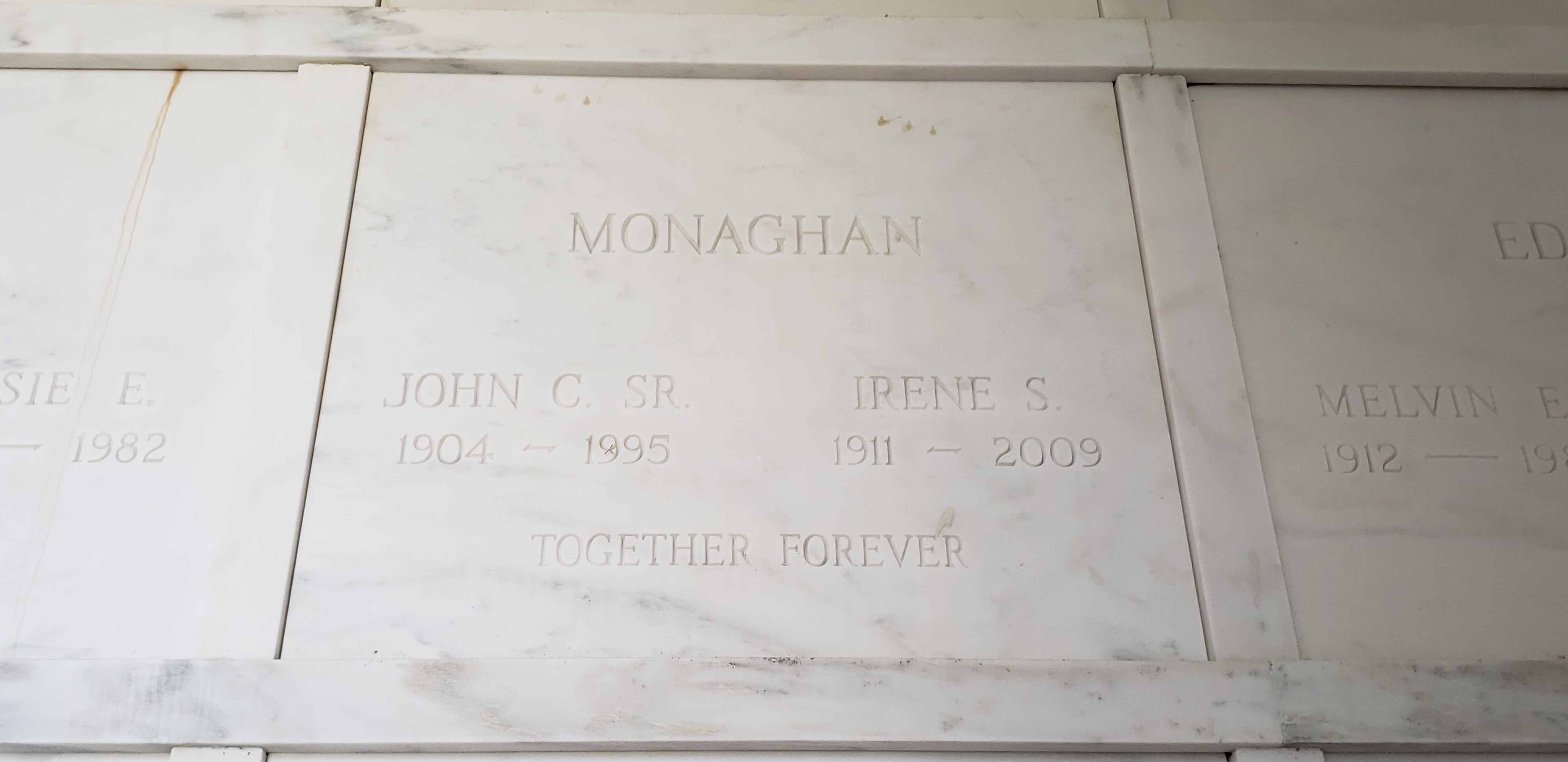 John C Monaghan, Sr